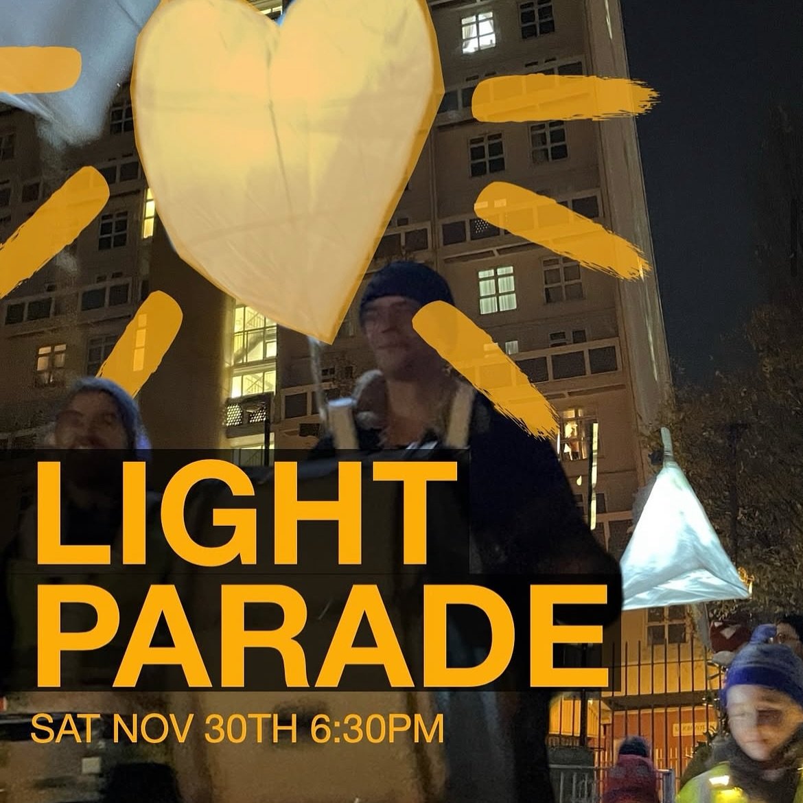 It&rsquo;s exciting that the light parade is here. Join us to walk a lantern on Nov 30th at 6:30pm. From @ahabacoffee