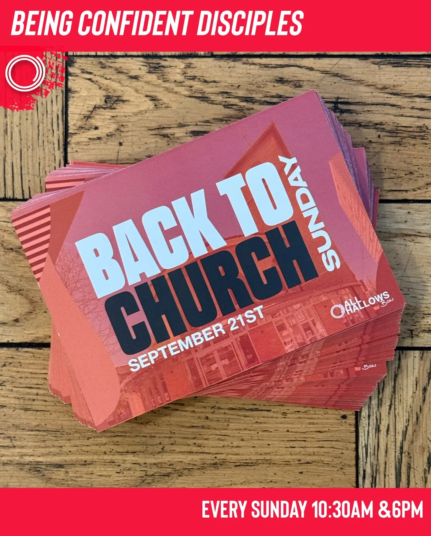 HELLO! Back to Church Sunday is fast approaching!
Something is happening - the church is growing and lives are being transformed. We would love to welcome you to All Hallows Church in Bow. A church that&rsquo;s truly for everyone.
Join us any Sunday 