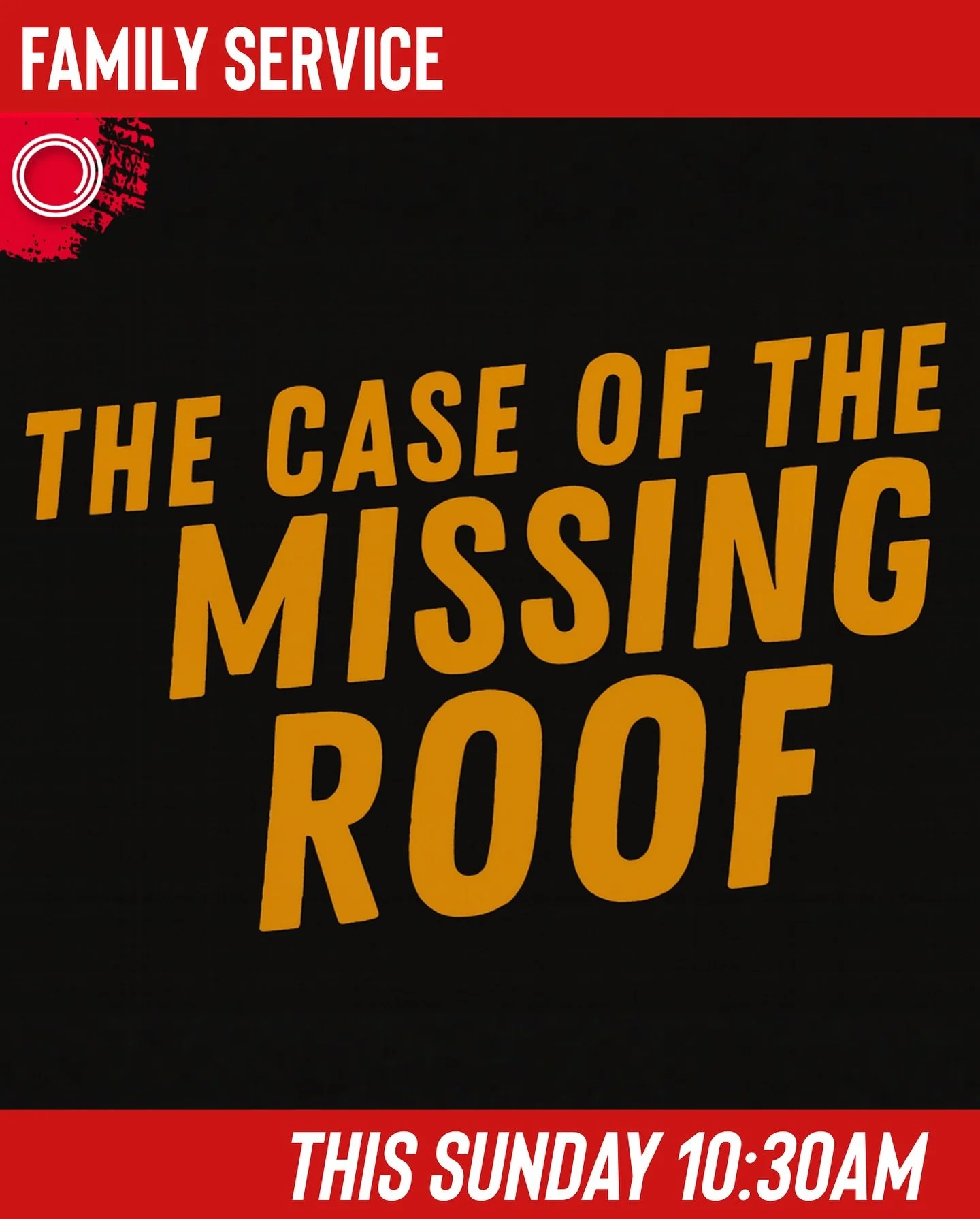 Are you ready for our next mystery with Nick Nazareth Detective agency?
This Sunday we will delve into the mystery of what happened to the roof of the poor Galilee home. #joinus #familyfun