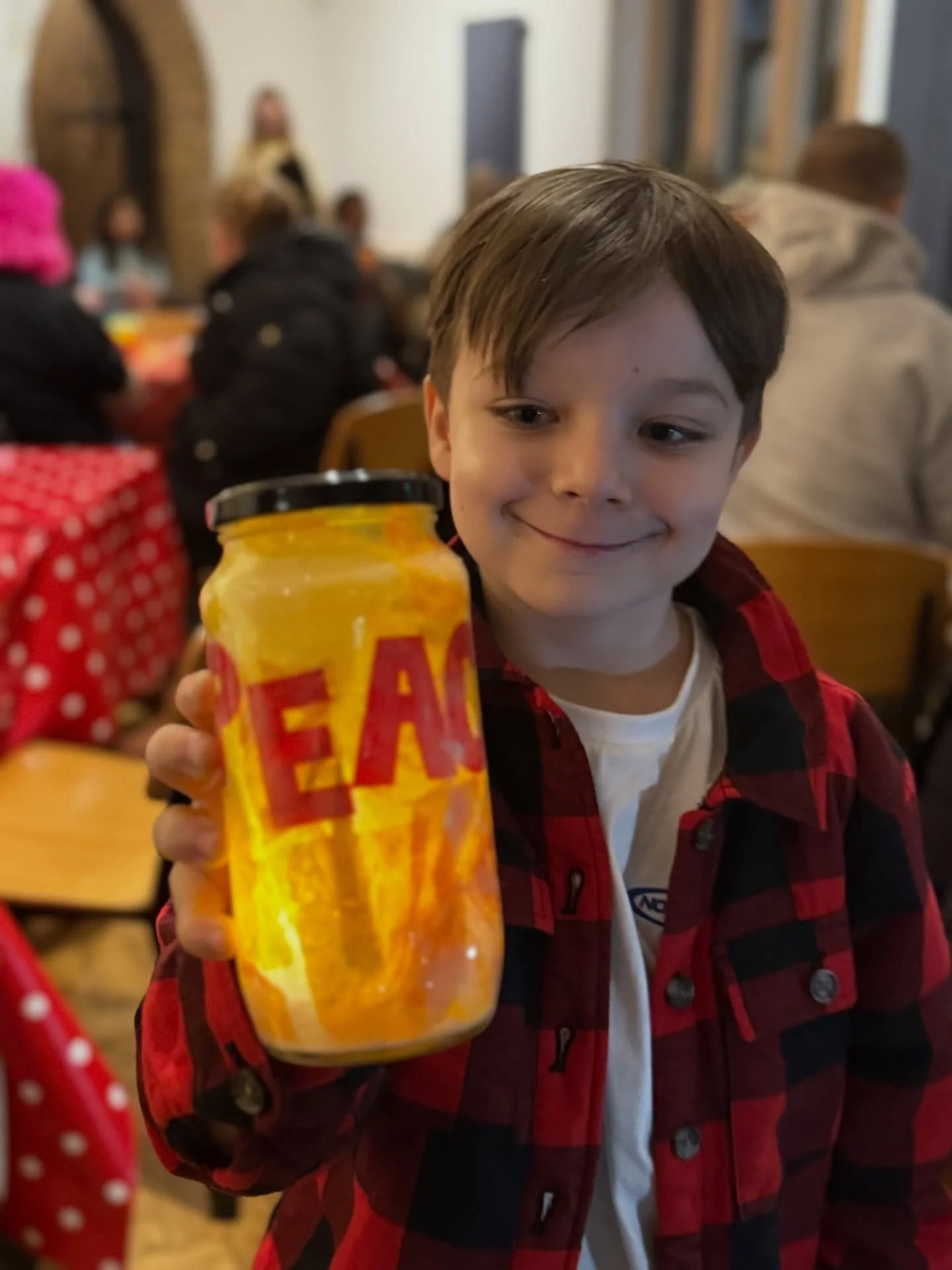 Soooooo much fun launching Advent this evening. The count down begins. Tomorrow we will light our first advent candle. #whatjoy #goodnews #peaceonearth