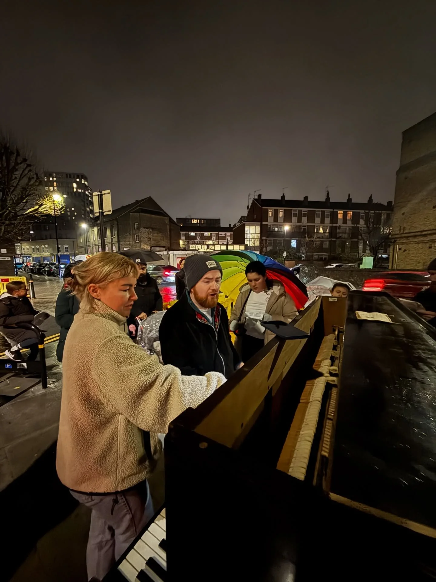 Thank you to all our Carollers this evening. The Piano had a great time.