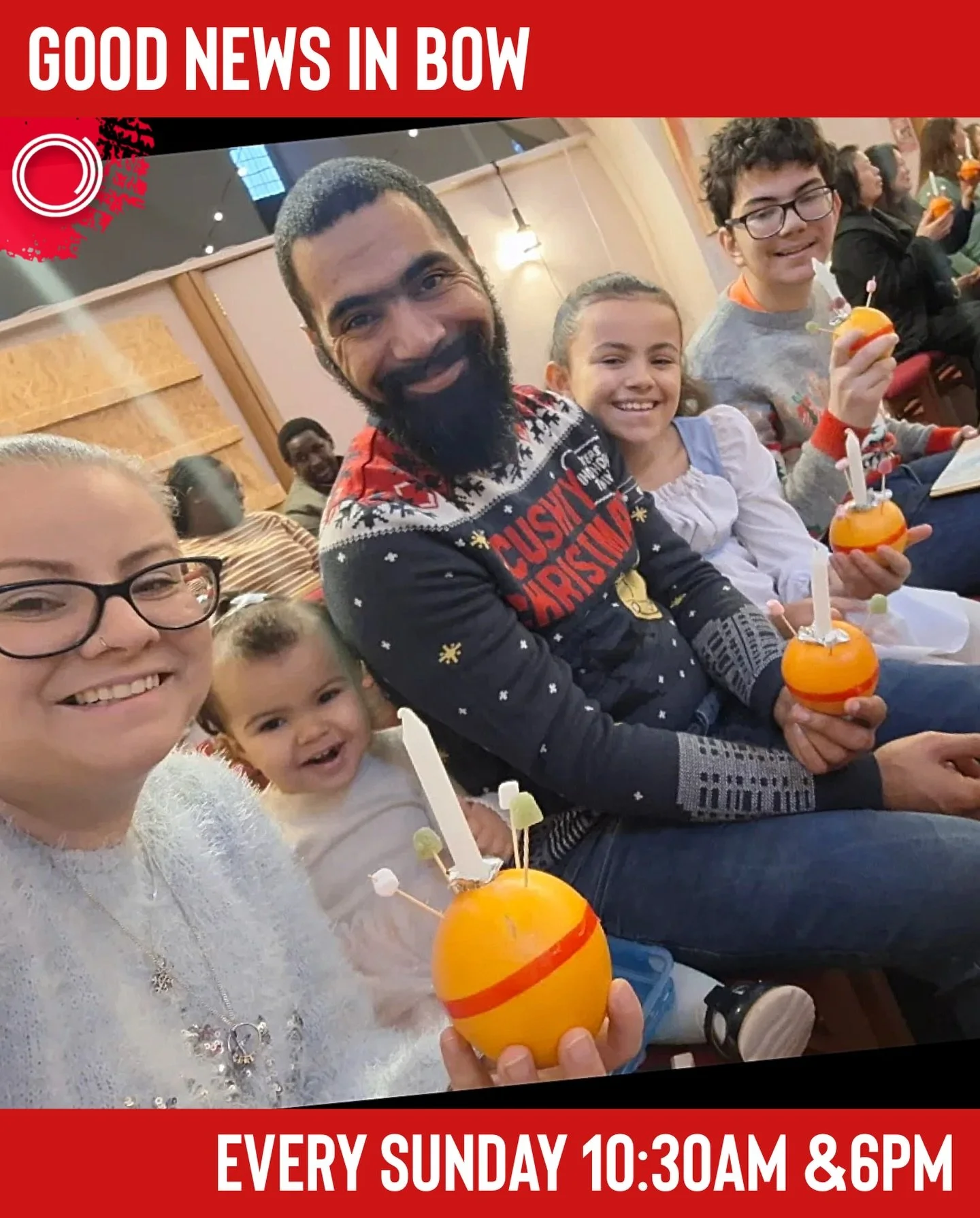 Family&rsquo;s that Christingle together stay together. #fact