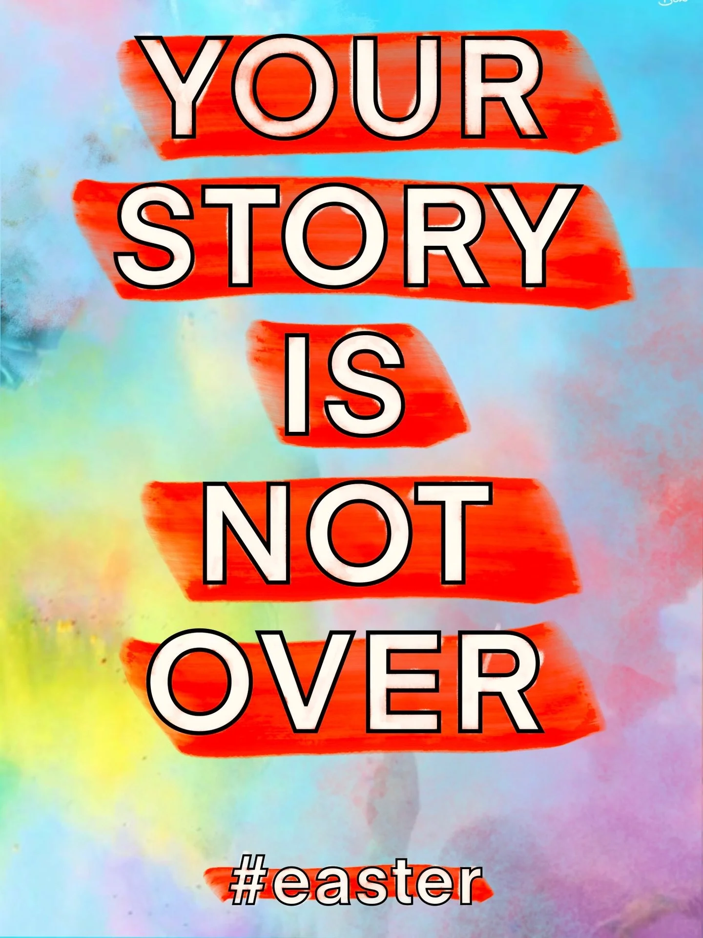 YOUR STORY IS NOT OVER.

Some things in life feel final. Doors close, hopes fade, and we can quietly settle in to thinking that this is just how it is now.

But Easter speaks right into that. Not with noise, but with stubborn hope, that God is not fi