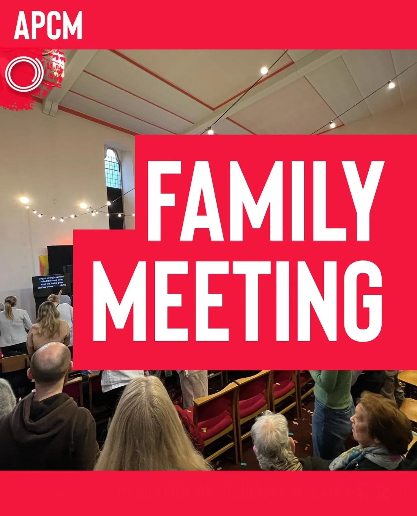 Our church family meeting is fast approaching. April 26th at 12:20 following our Family Service. Join us as we look at where we have been and where we are going as a church. We would love you to be there.