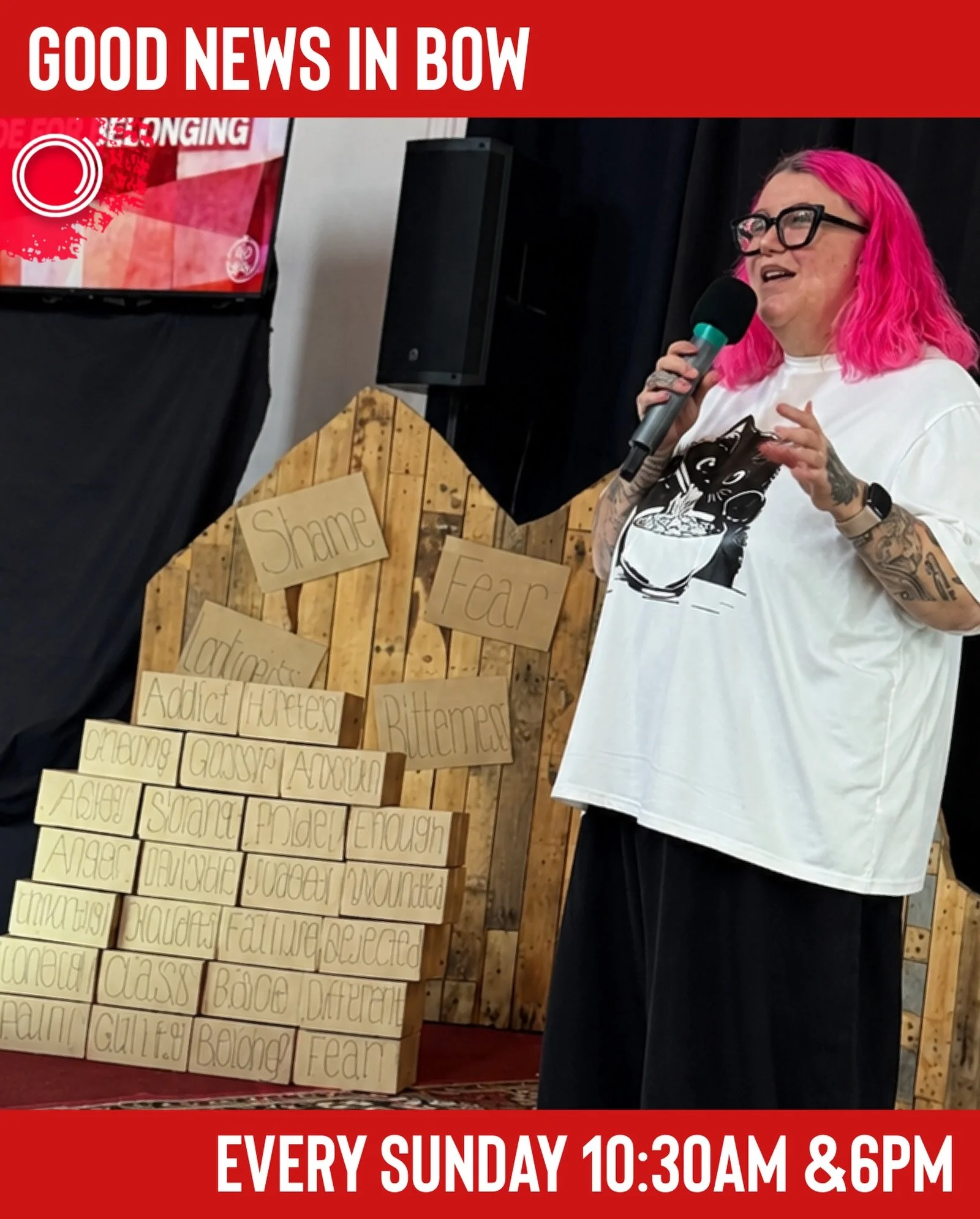 What are the bricks in your dividing wall of hostility? Fear? Failure? Addiction? Loneliness? Hopelessness? Sin? Guilt? Pride?

&ldquo;For he himself is our peace, who has made the two groups one and has destroyed the barrier, the dividing wall of ho