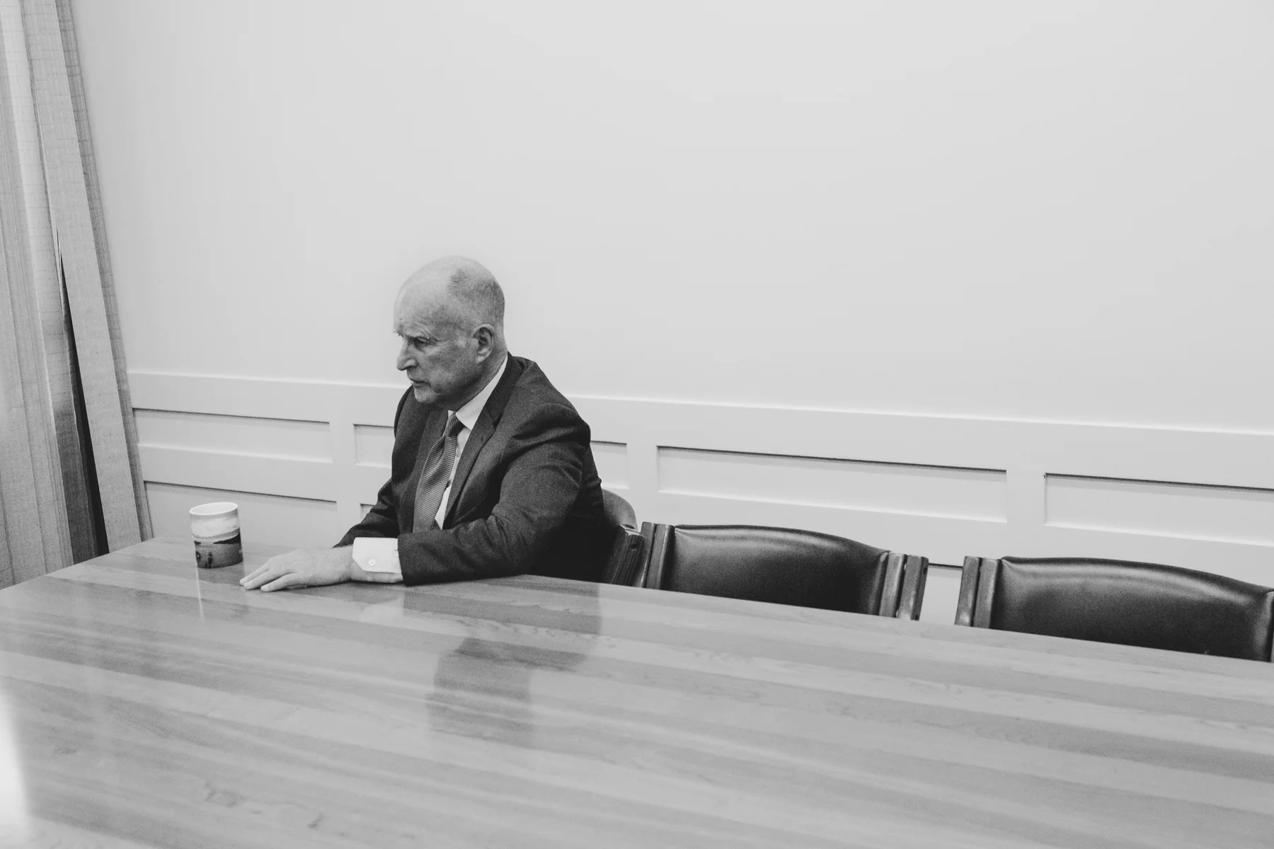 California Governor Jerry Brown for Newsweek. 
