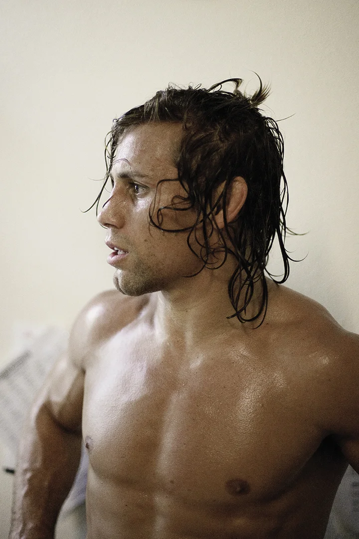  MMA Fighter Urijah Faber for K-Swiss. 
