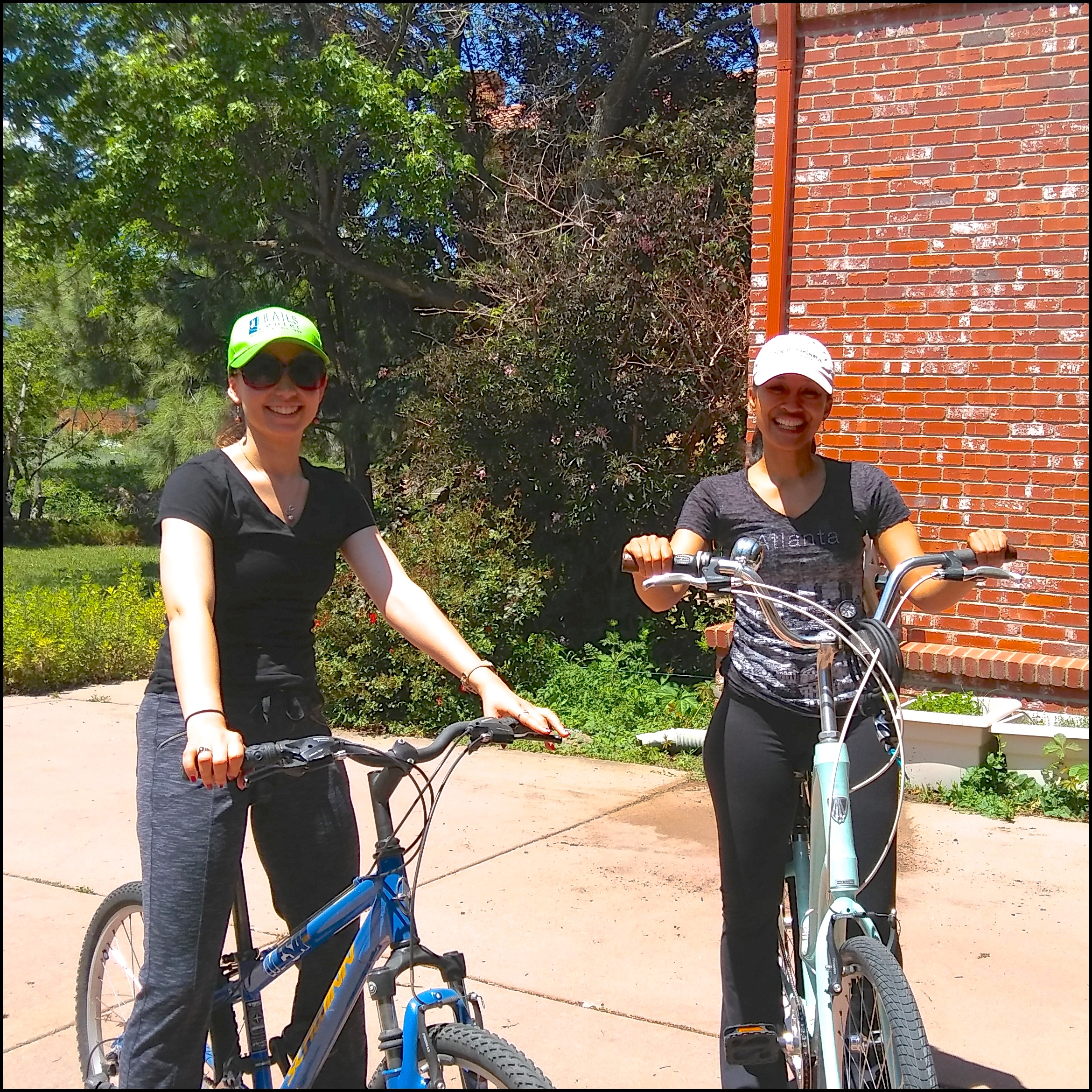 Erika (left) and Kimberly (right) embrace Boulder, CO culture during their certification trip to The Pilates Center.