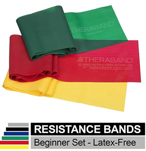 Therabands (All Classes – stretching &amp; resistance exercises; pick light/medium or heavy pack) (Copy)