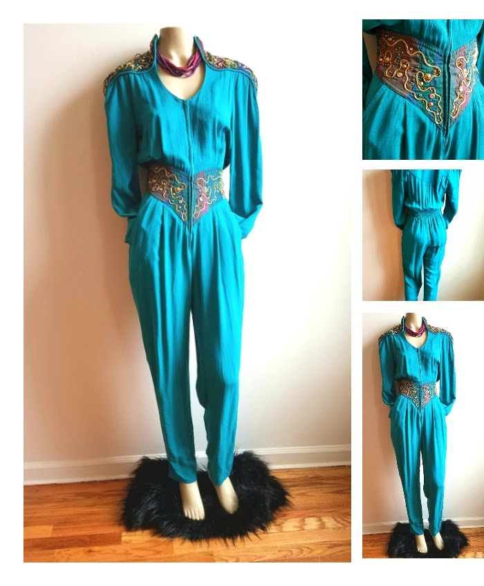 Turquoise Jumpsuit
