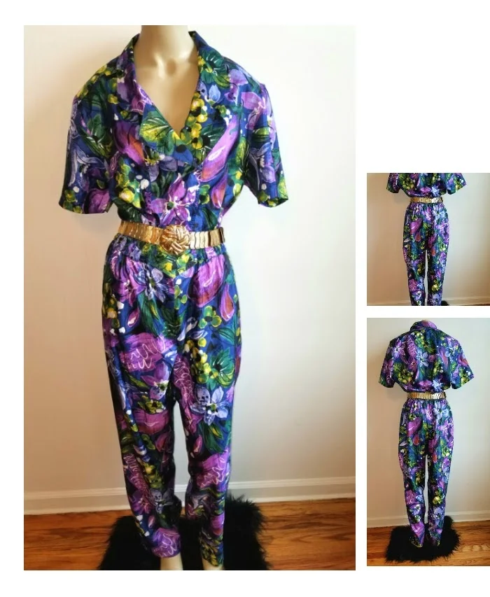 Floral  Curvy Doll Jumpsuit