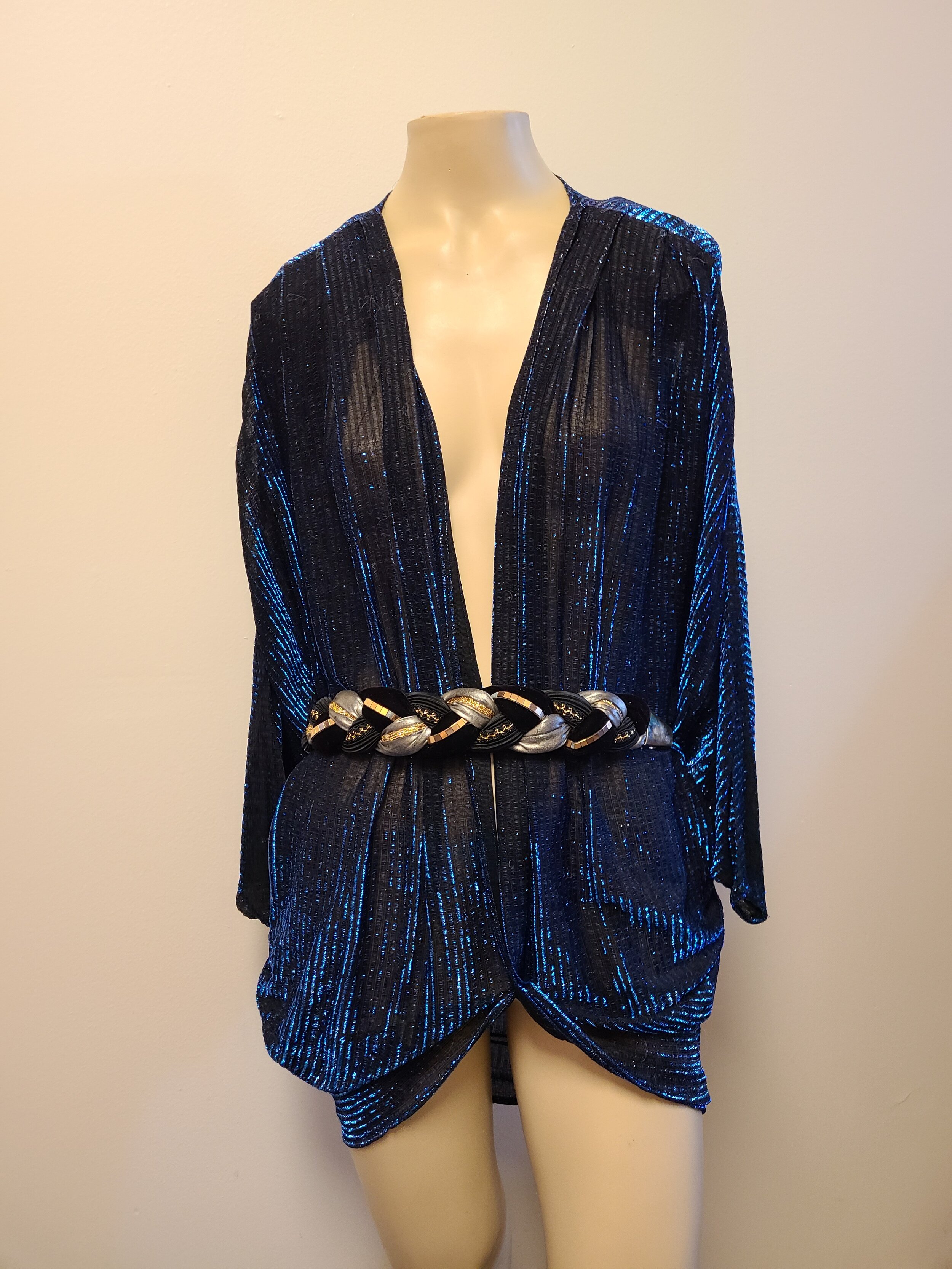 Disco Batwing Throw Top