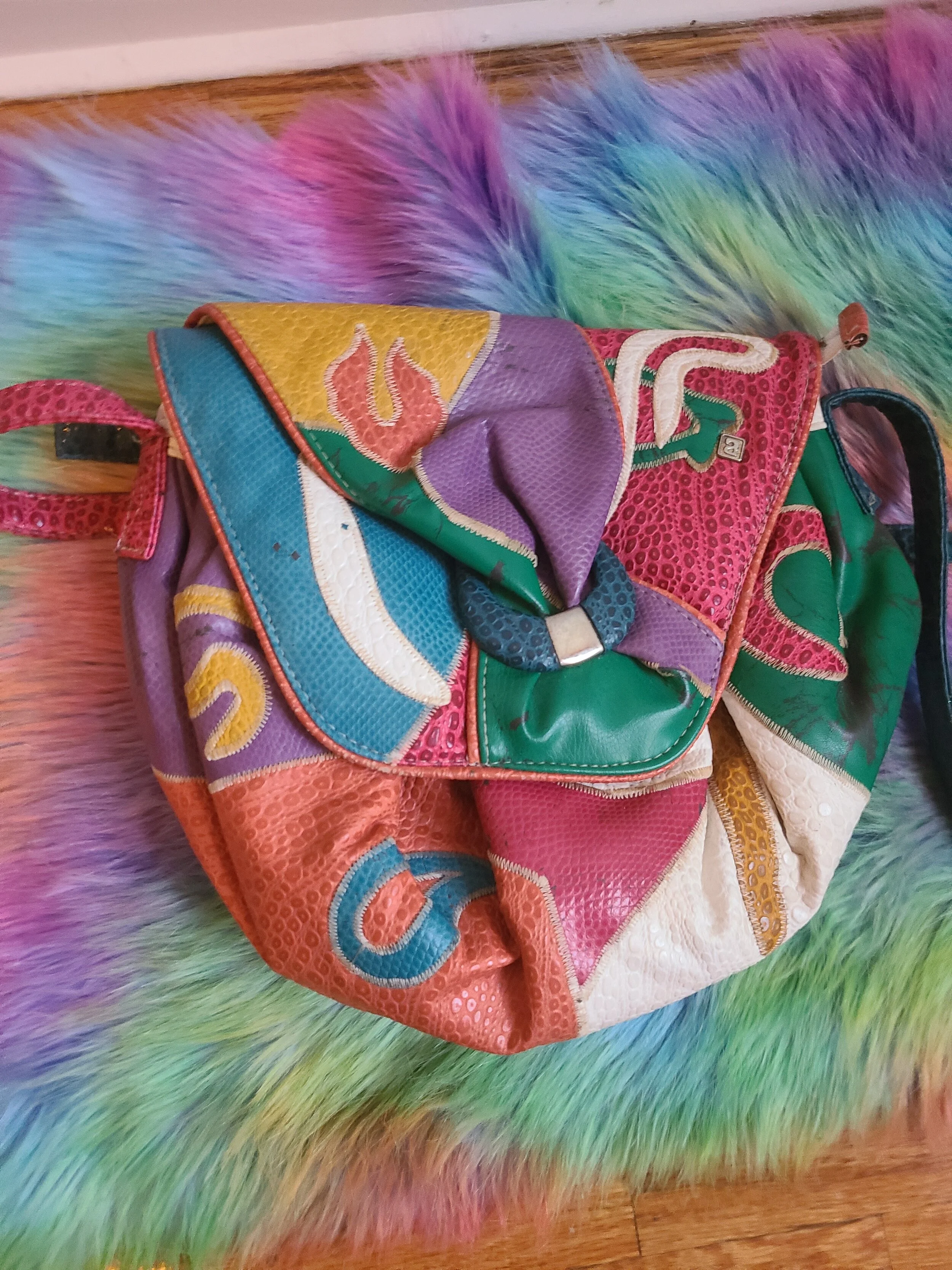 VINTAGE COLOBLOCK PURSE