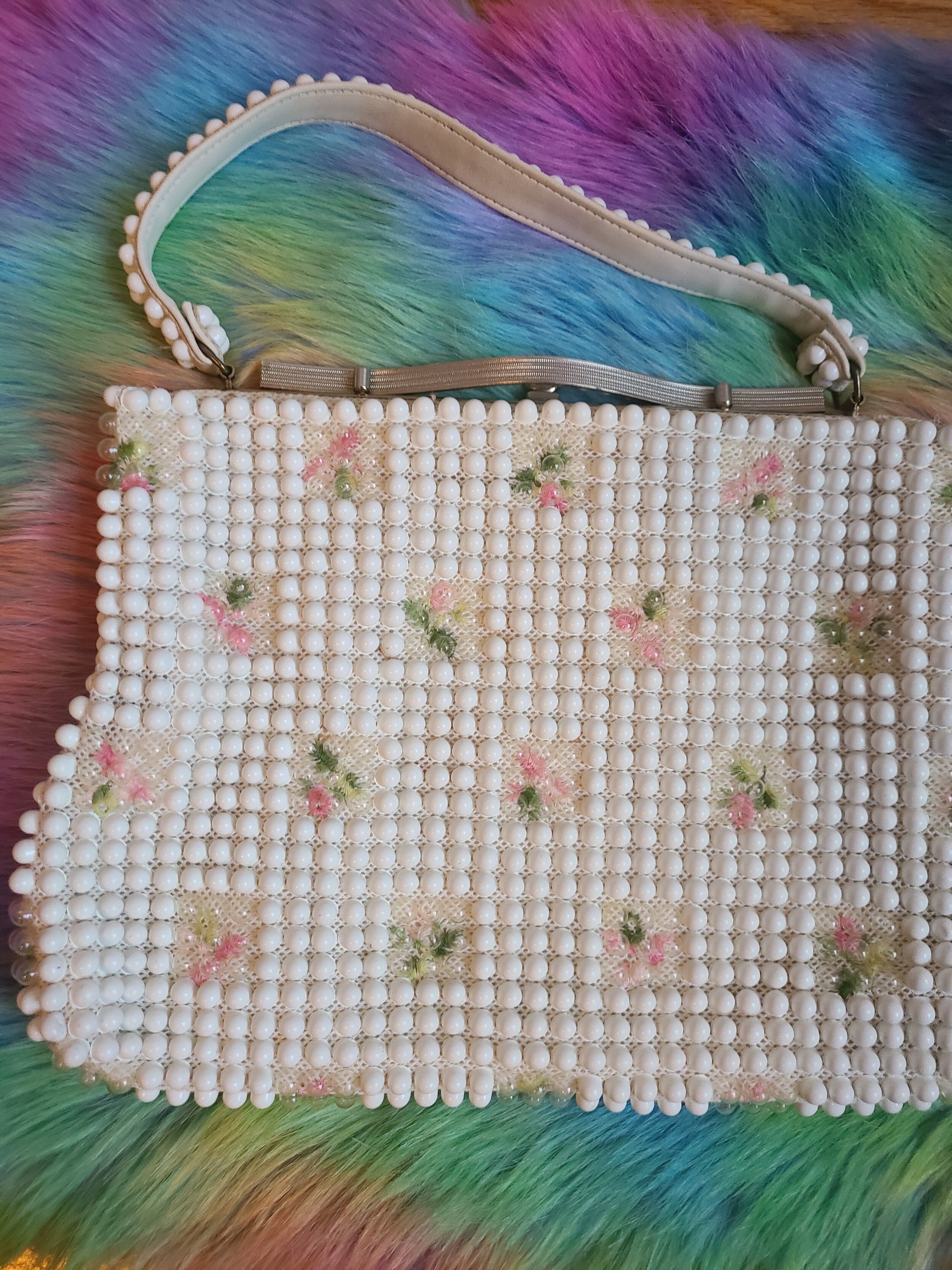 Vintage Pearl Purse