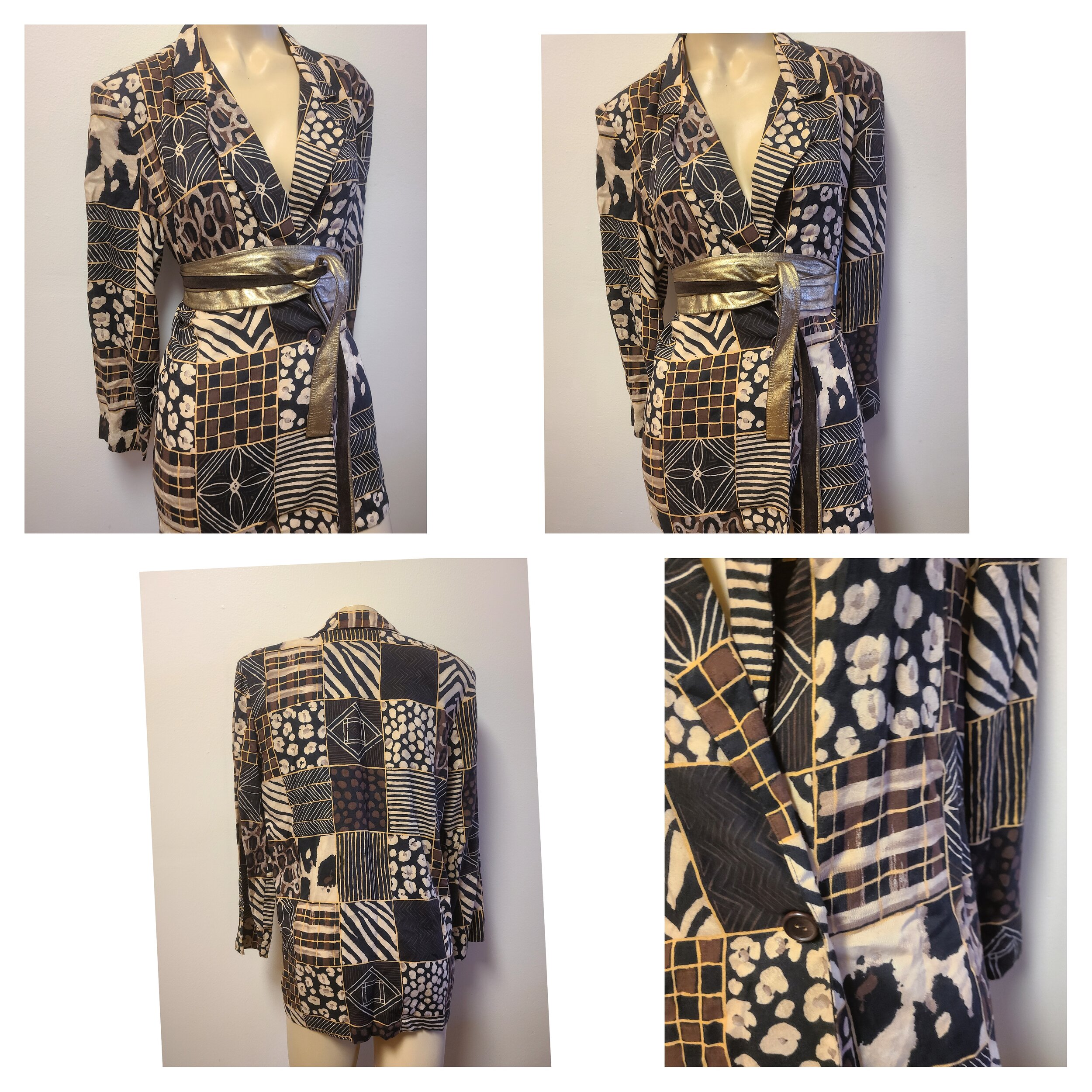 Curvy Doll 80s Glam Jacket