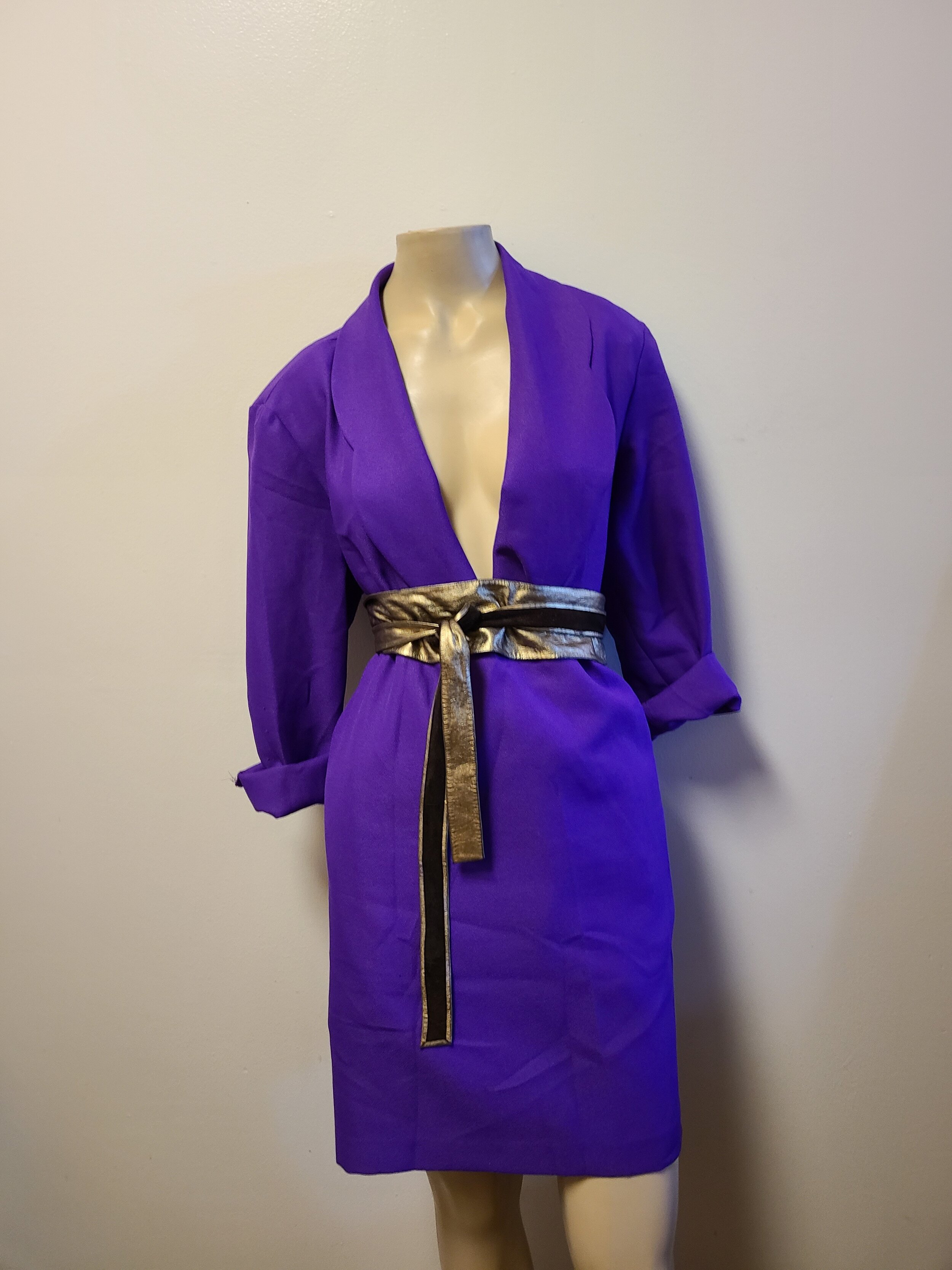 Purple 2 Piece Suit