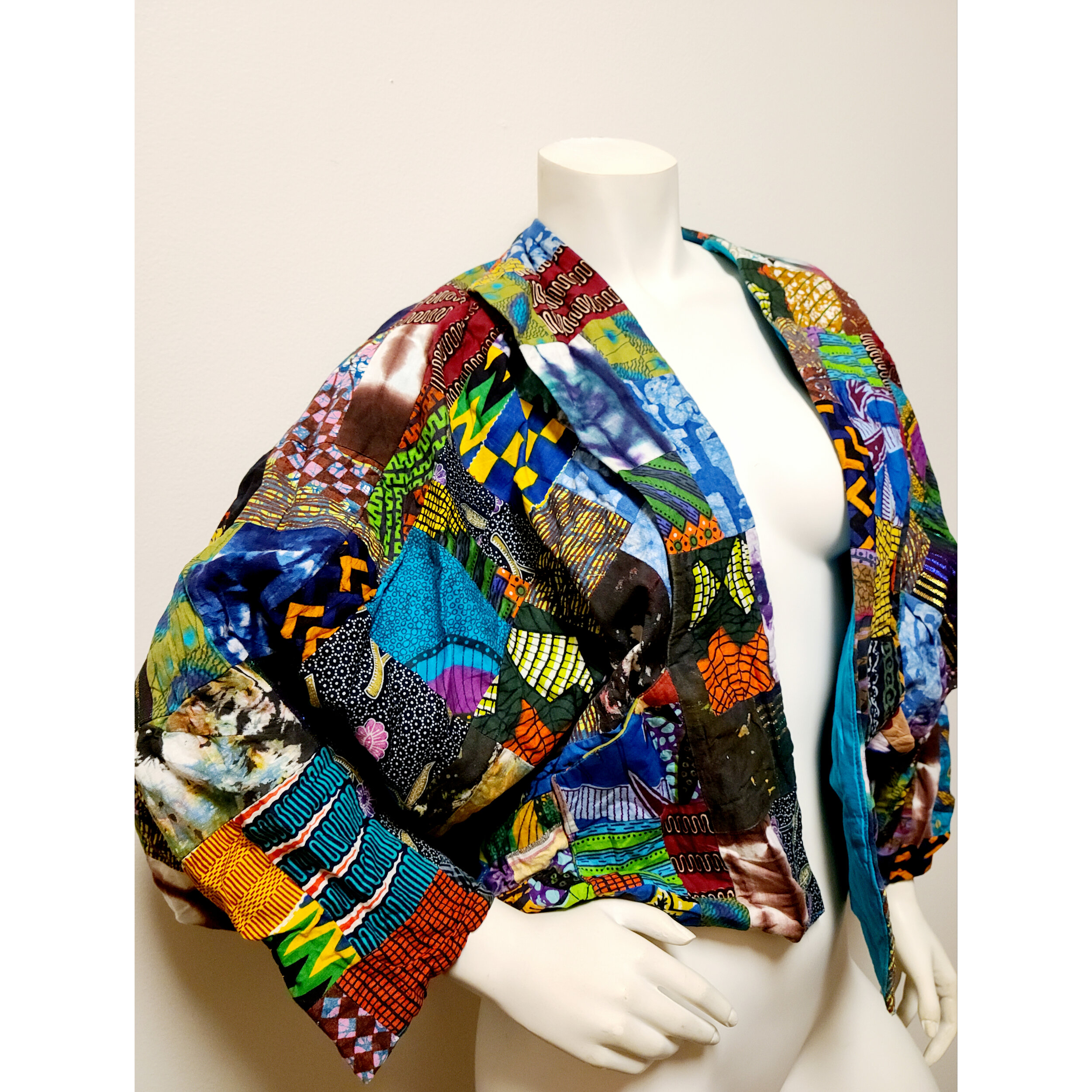 Batwing Patchwork Bolero