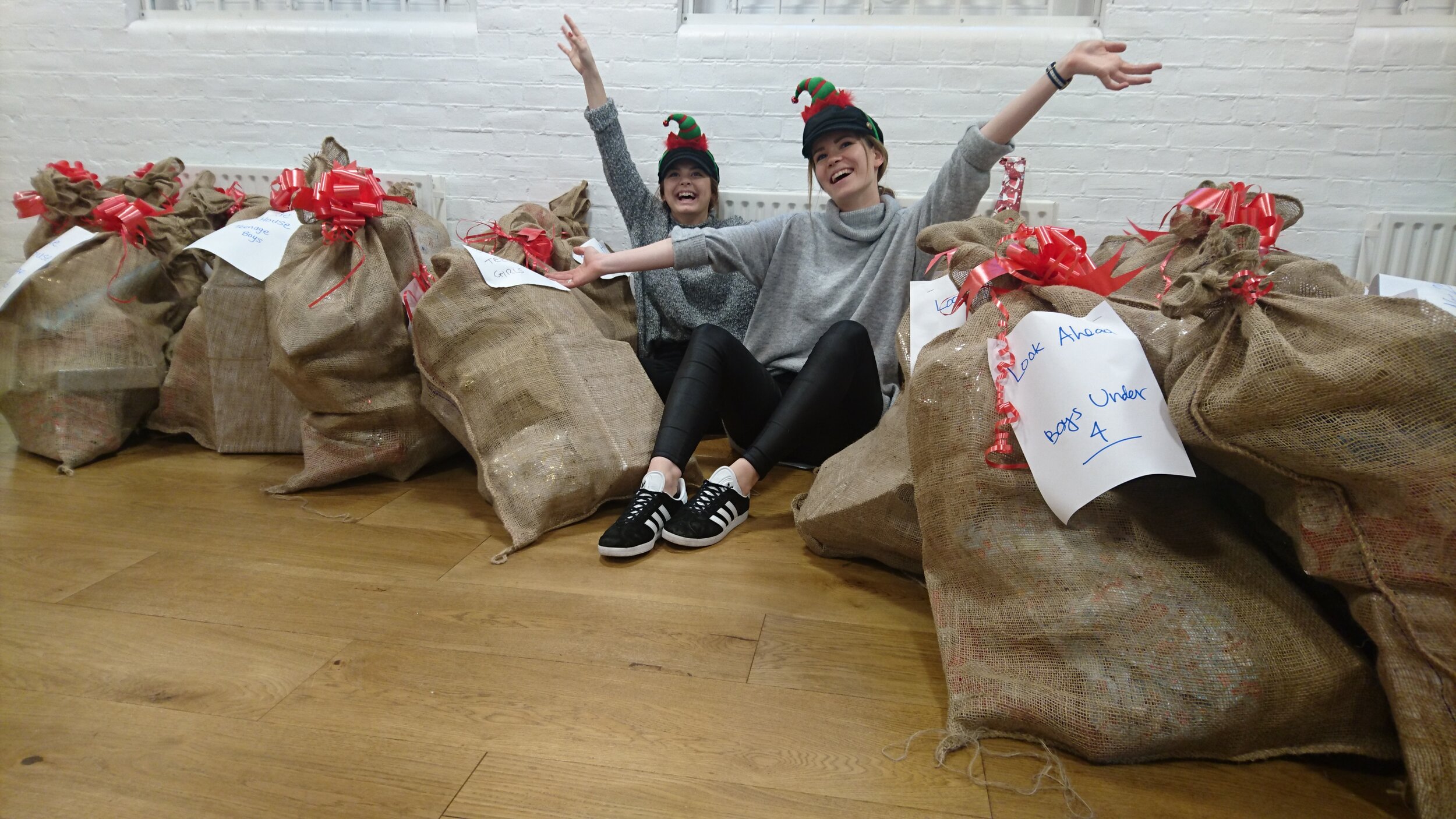 Volunteers after sorting presents (3).JPG