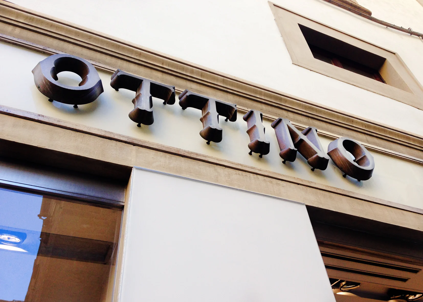 insegna lettere singole ottone led ferro vintage.JPG