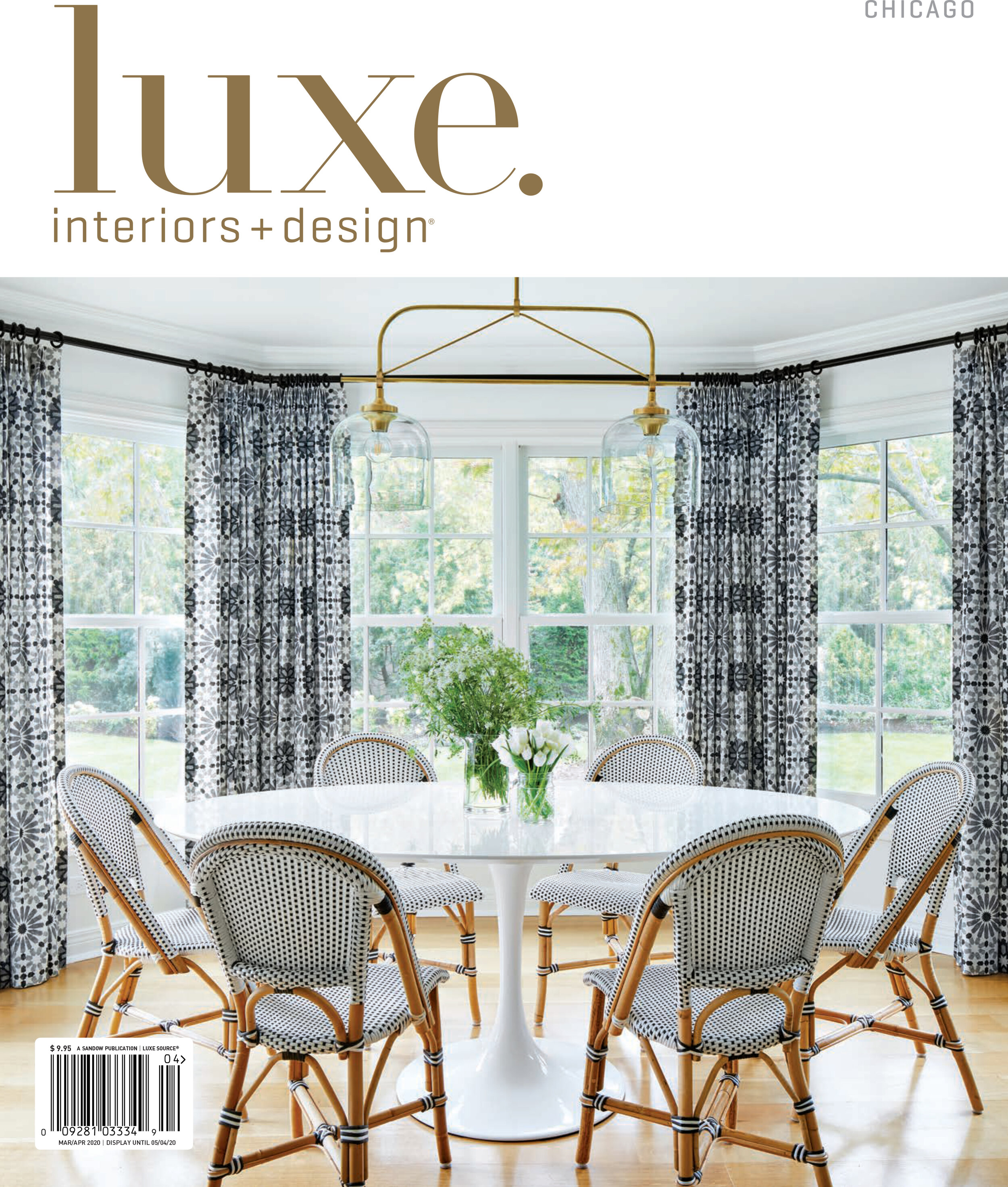 Luxe Interiors + Design March 2020 "Design Minded"