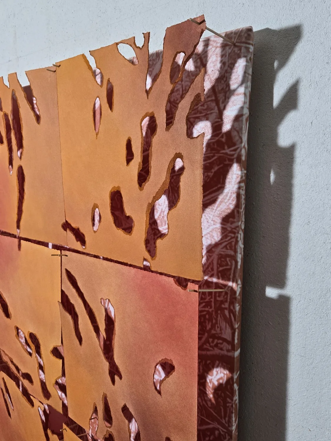 Red Orange Stratum (detail)