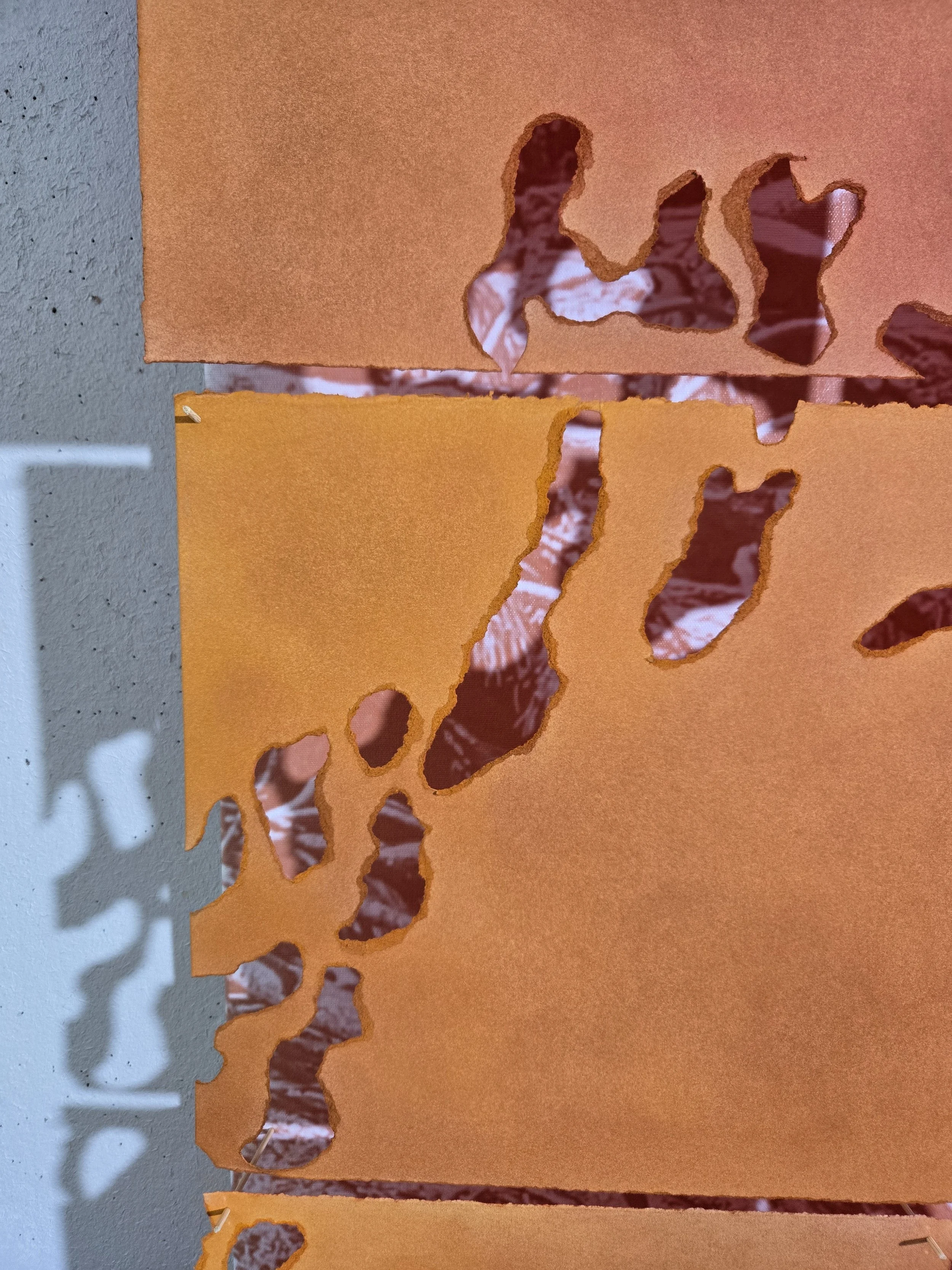 Red Orange Stratum (detail)