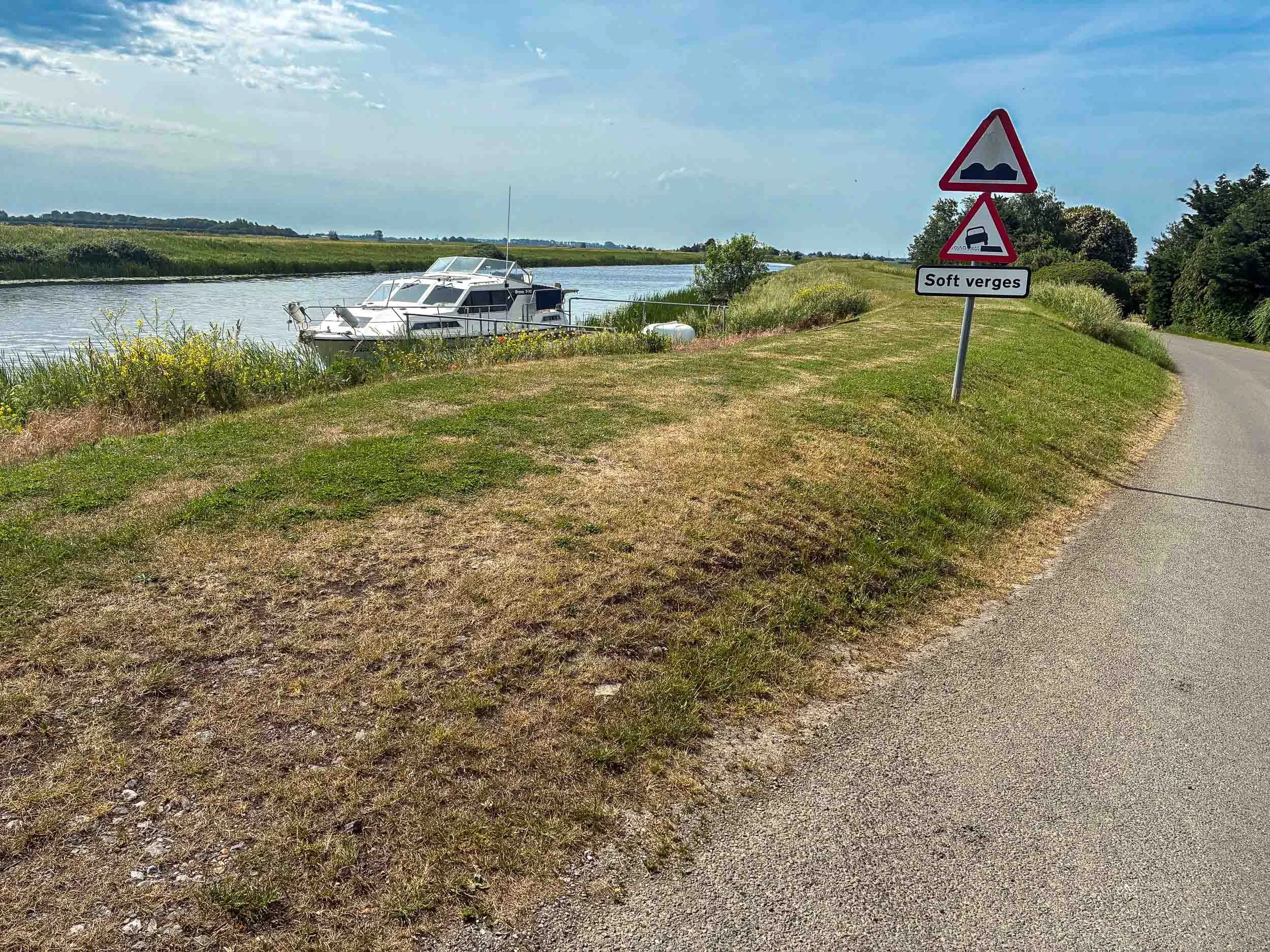 Typical fenland landscape