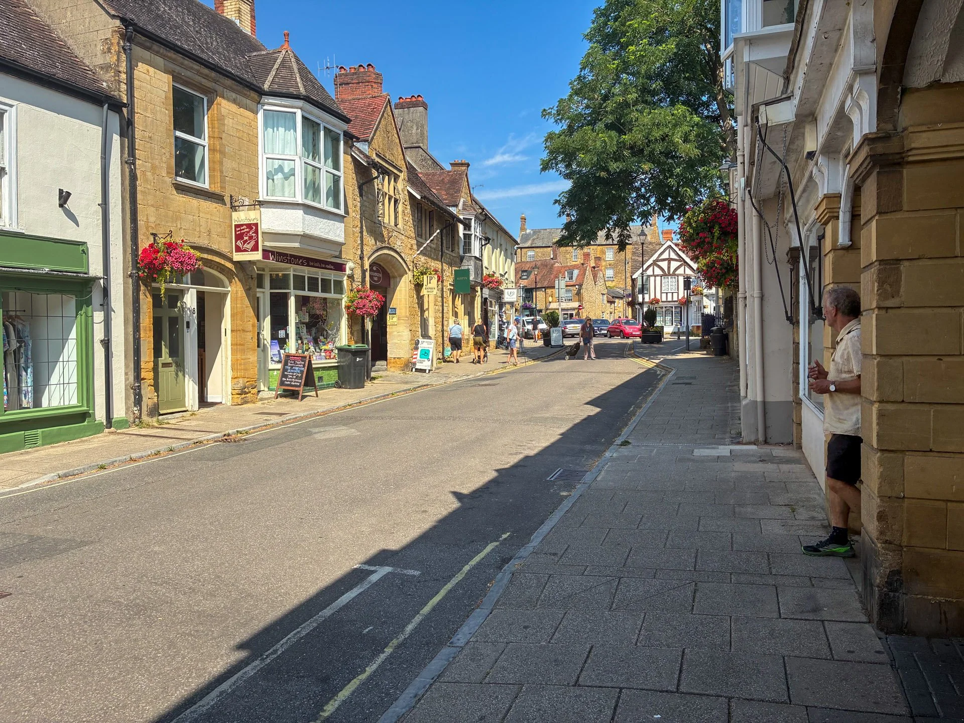 Rush hour in Sherborne