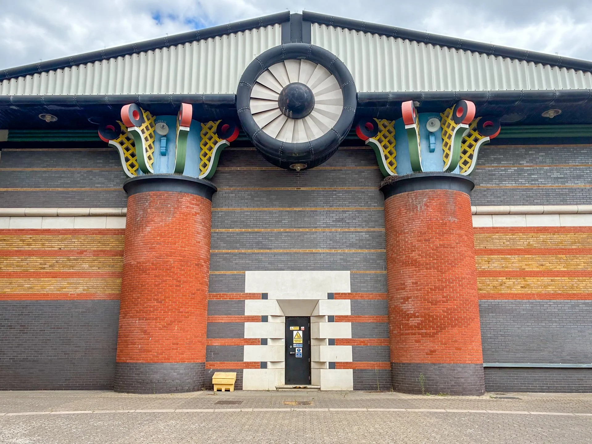 Temple of the Storms - pumping station by John Outram 1988
