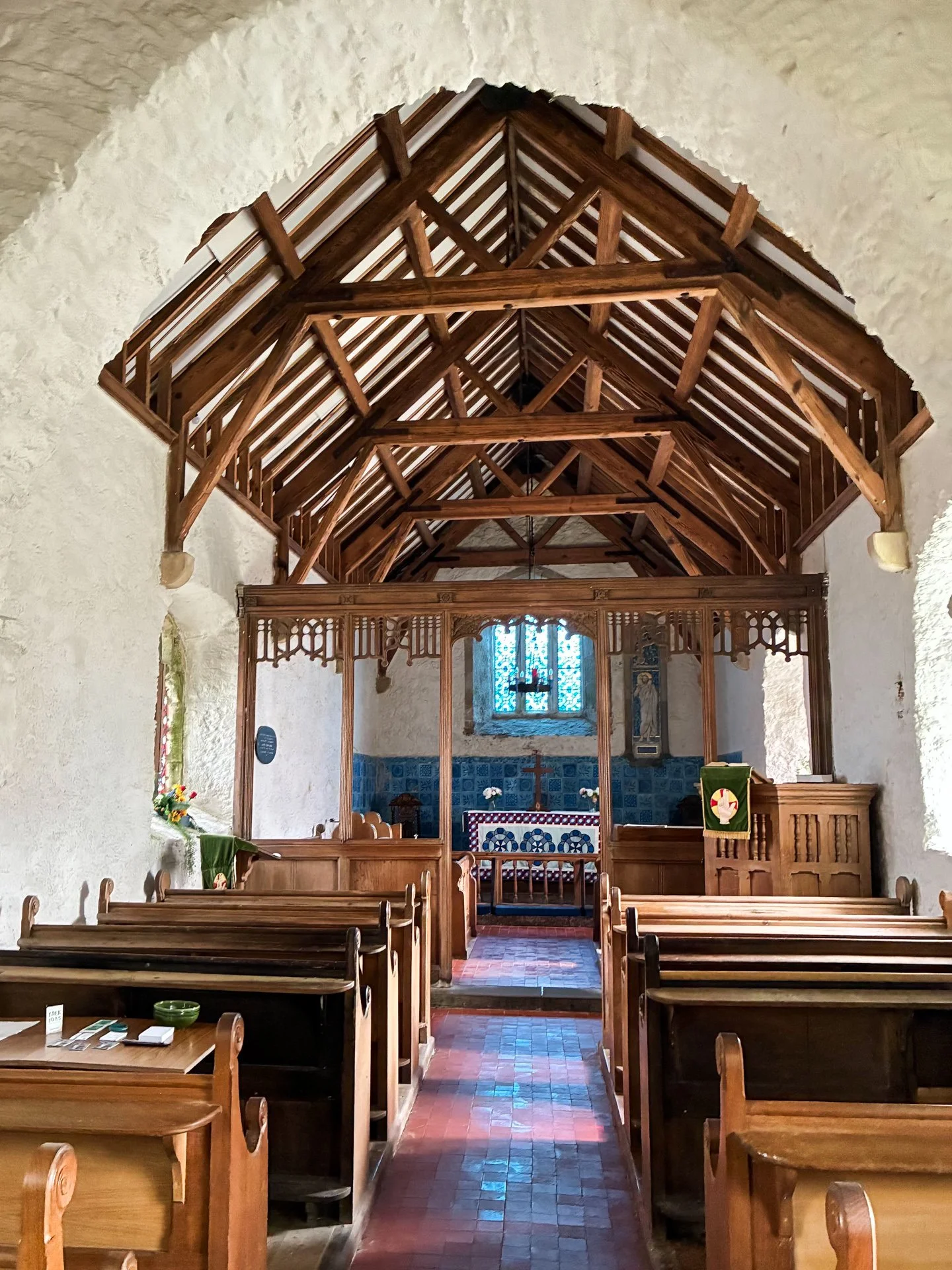 Llanbadrig church interior