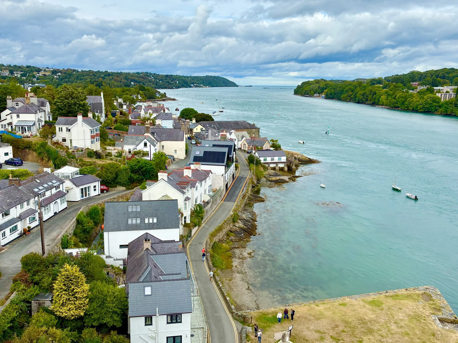 View from the Menai Bridge