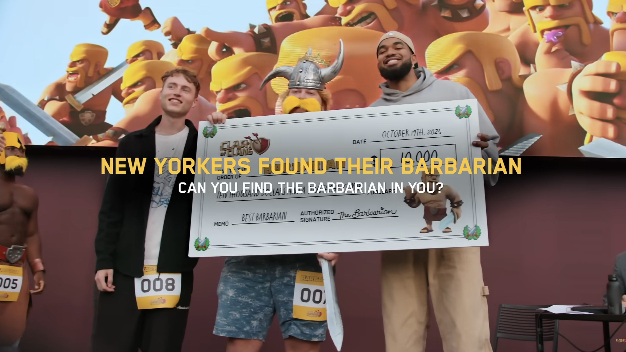 New Yorkers Found Their Barbarian!
