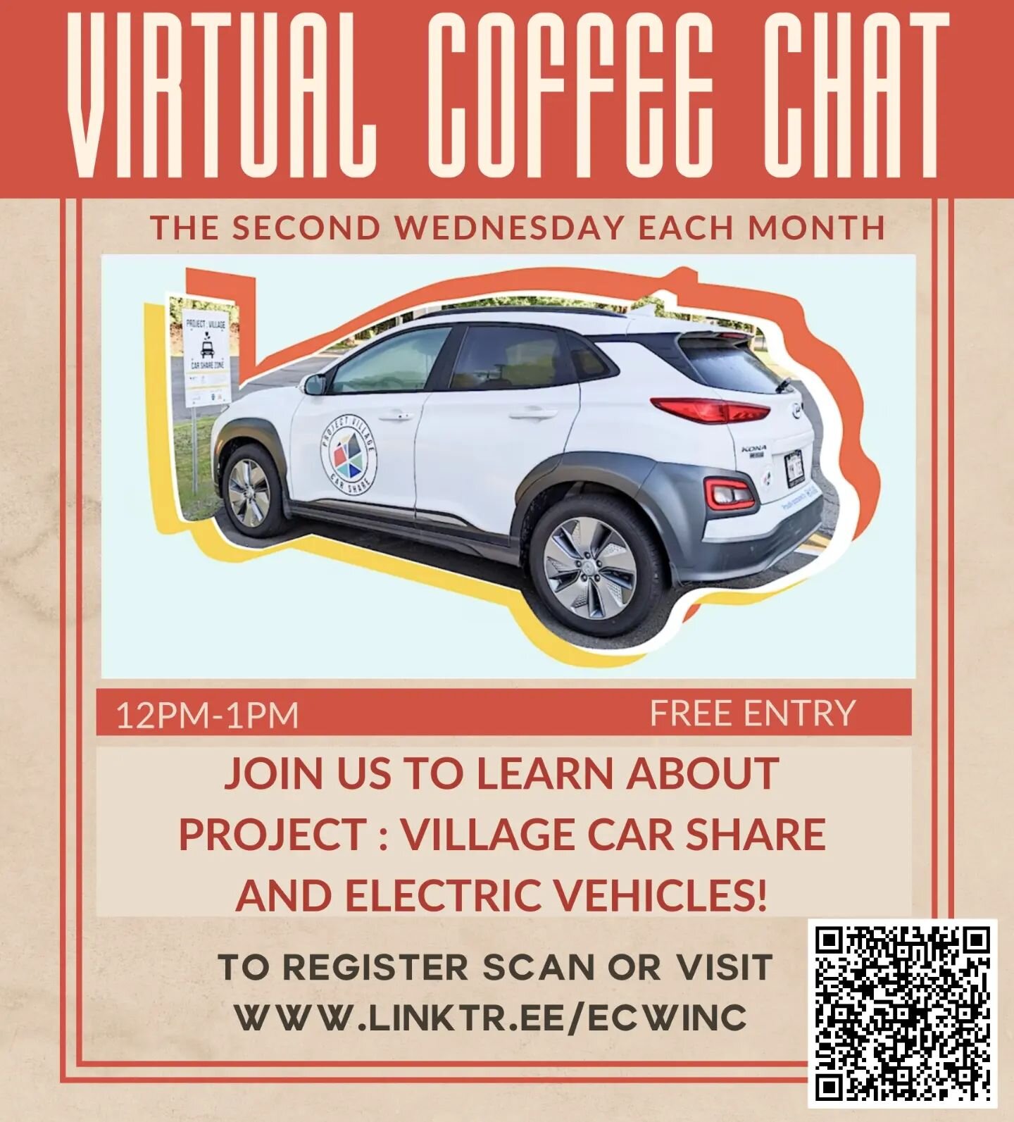On the second Wednesday of each month Zaria is online to answer any questions you have about our car share. Registration is completely free! The link to register is in our bio.