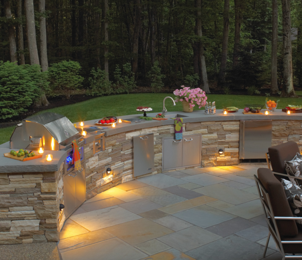 Landscape patio design services in North Hampton, NH Northern Lights