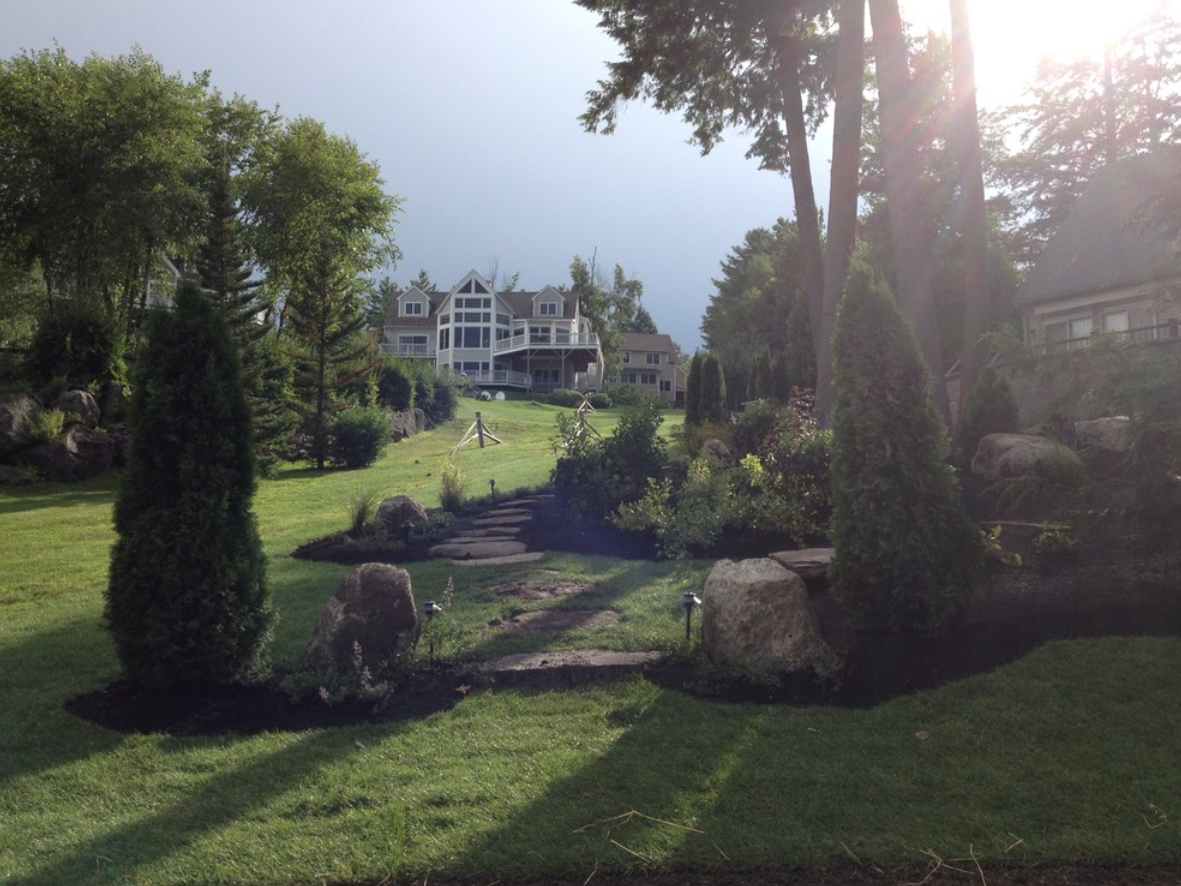 Top landscape construction company in Laconia, NH Northern Lights