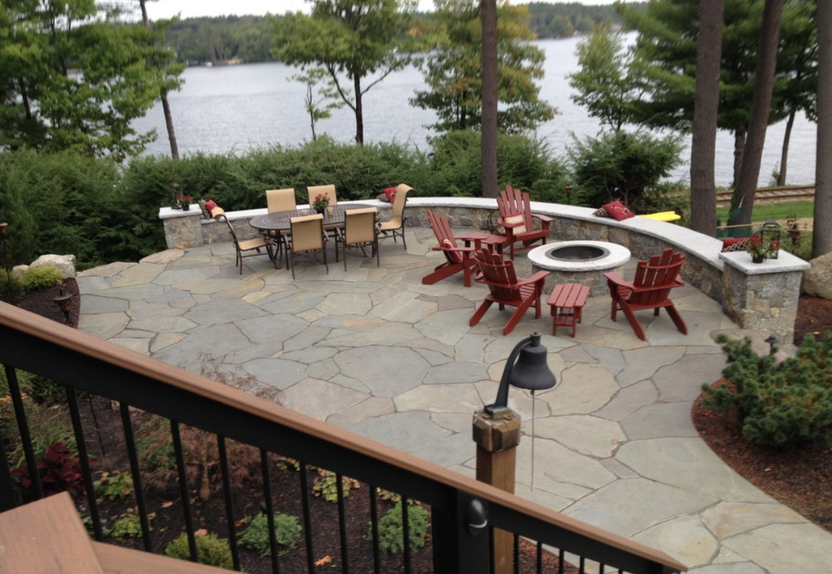 Landscape patio design | Laconia, NH