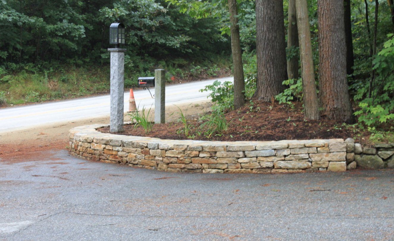 Masonry with natural stone in Milford, NH
