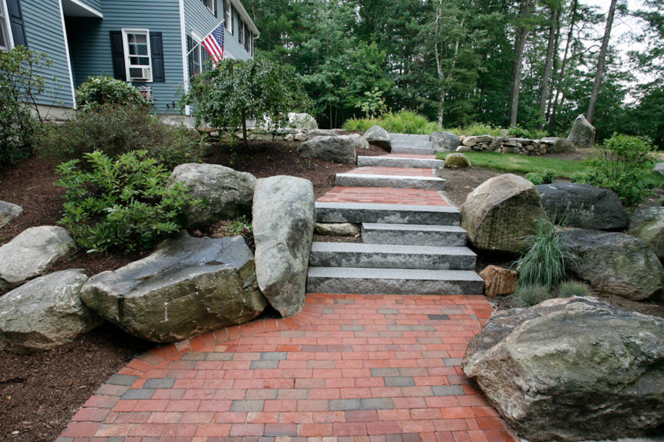Landscaping services in Milford, NH