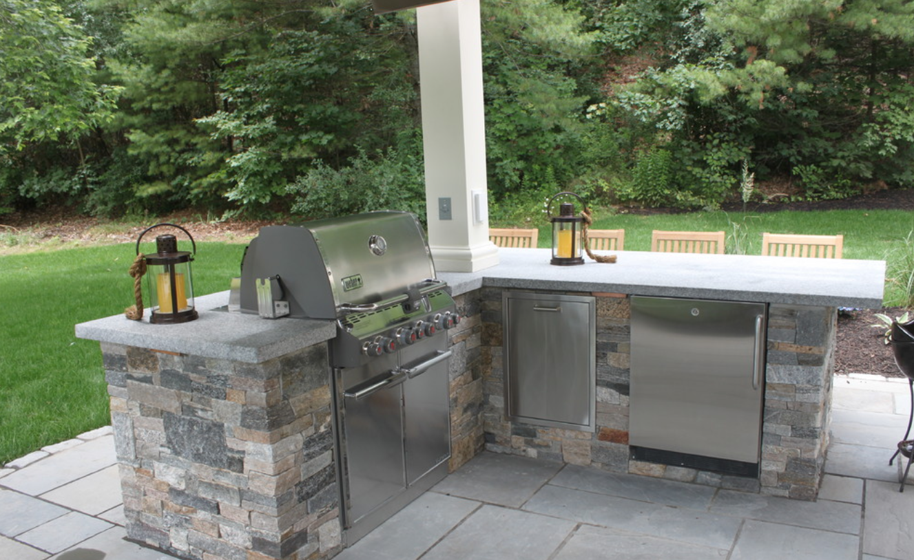 Top outdoor kitchen design company in Hollis, NH Northern Lights