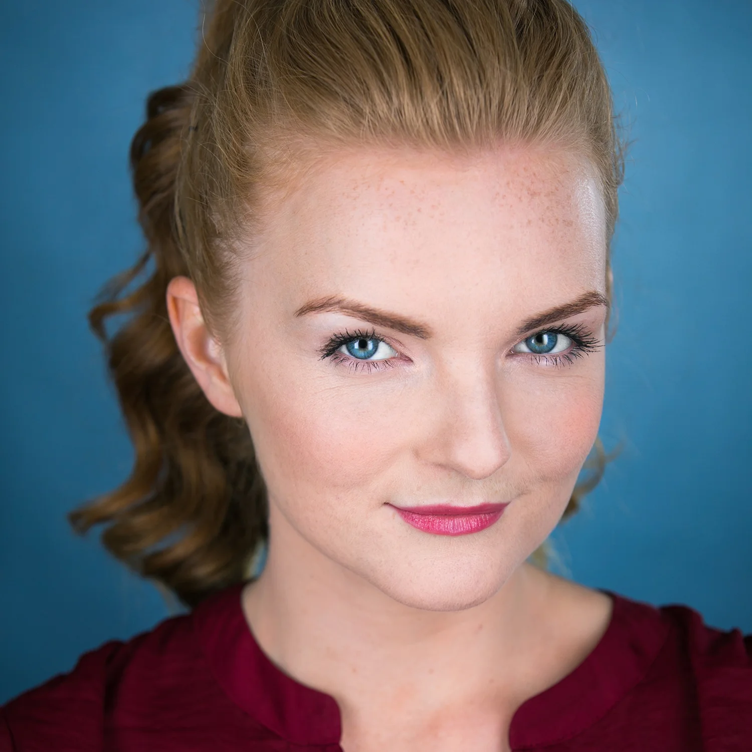 Theatrical actress headshots in Los Angeles