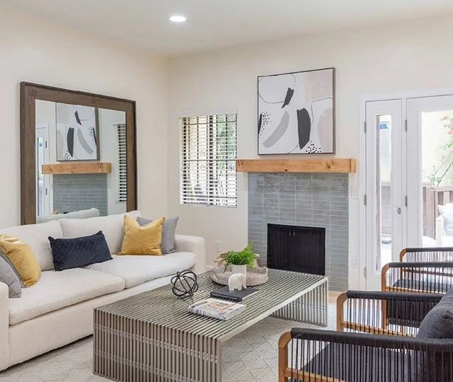 From one of our latest projects for interior design and staging #homestaging #sold #realestate