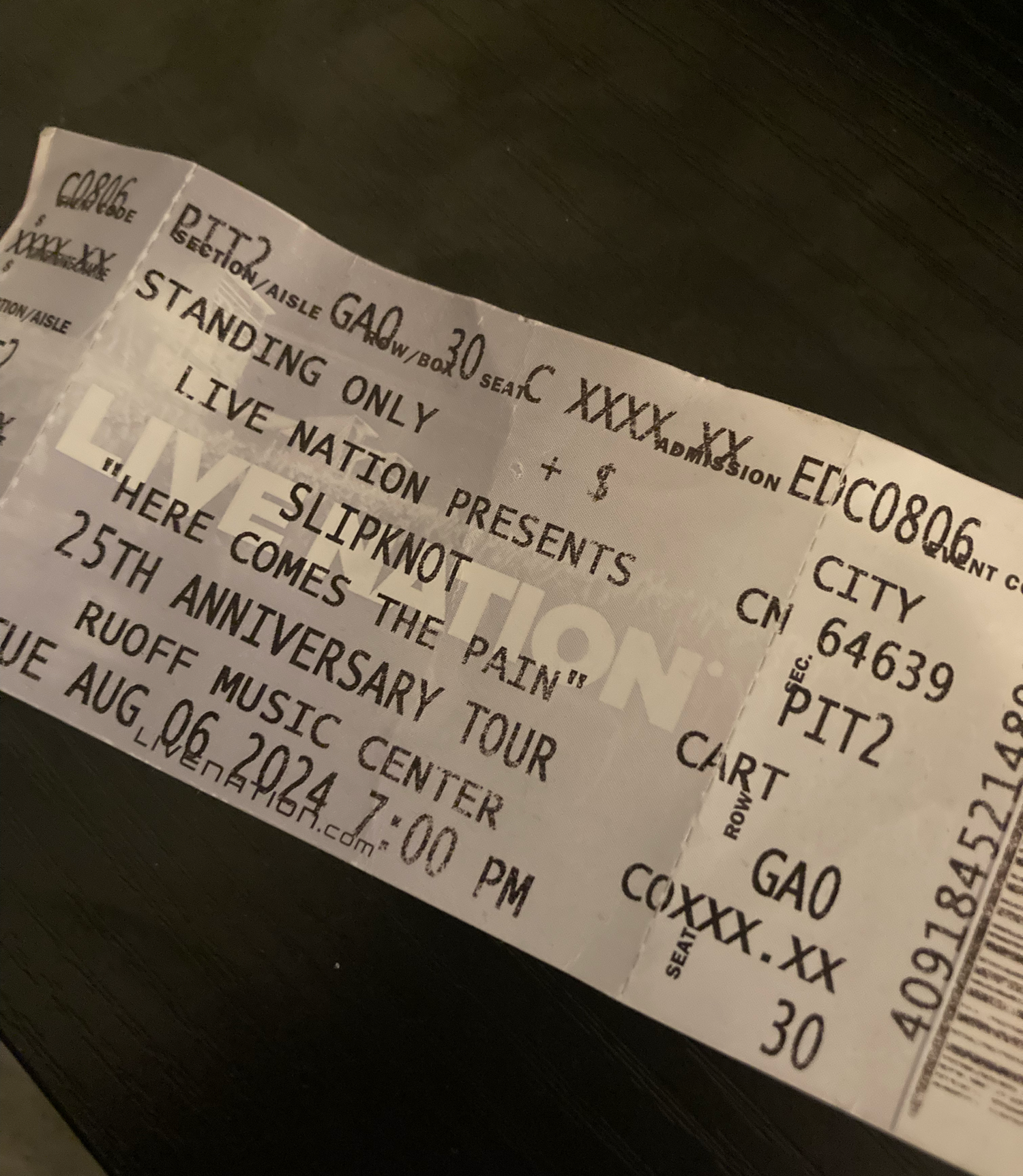 Episode 427: Who's In The Pit at Slipknot with Josh Toomey episode artwork
