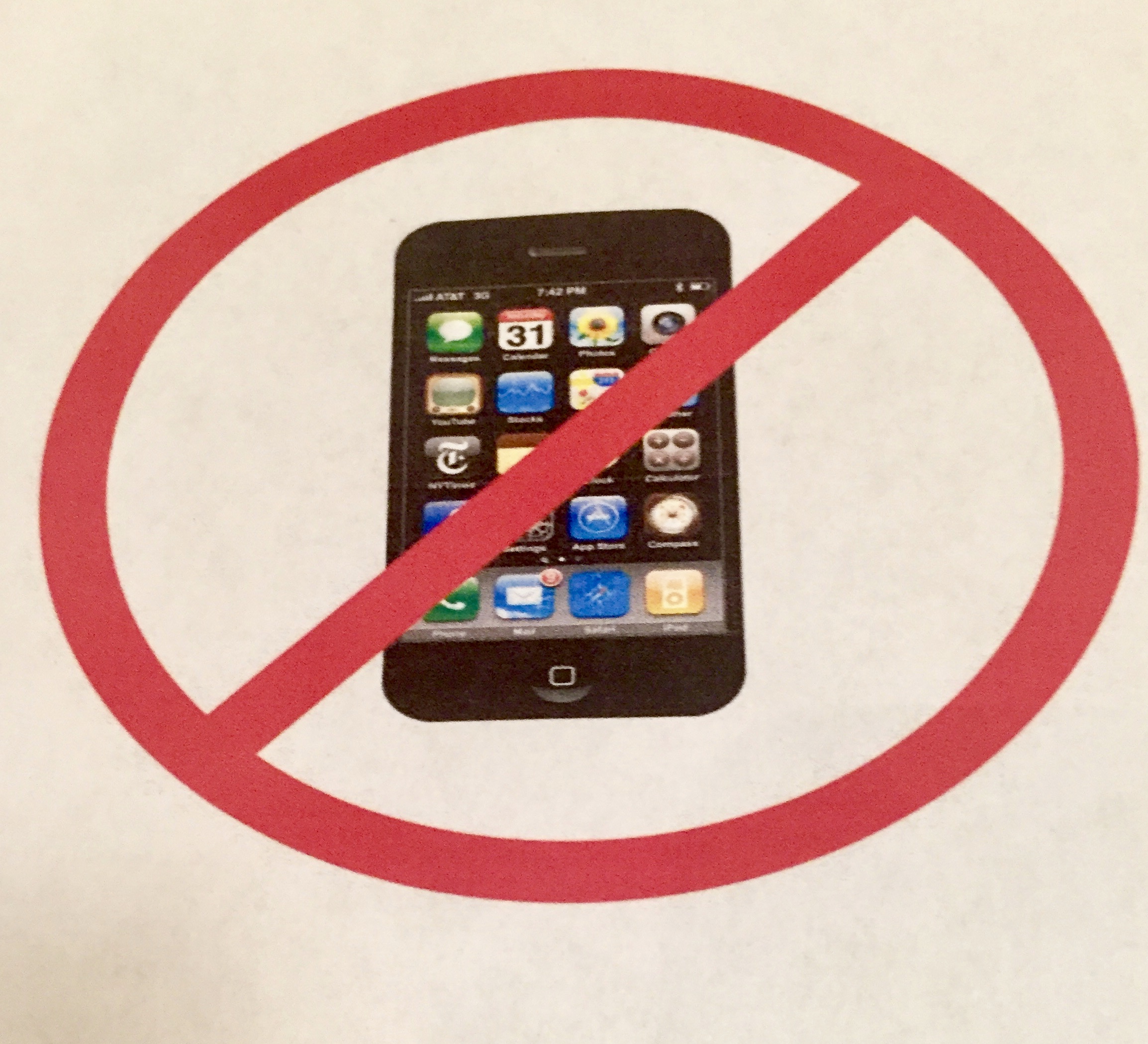 Phones down - Family time!