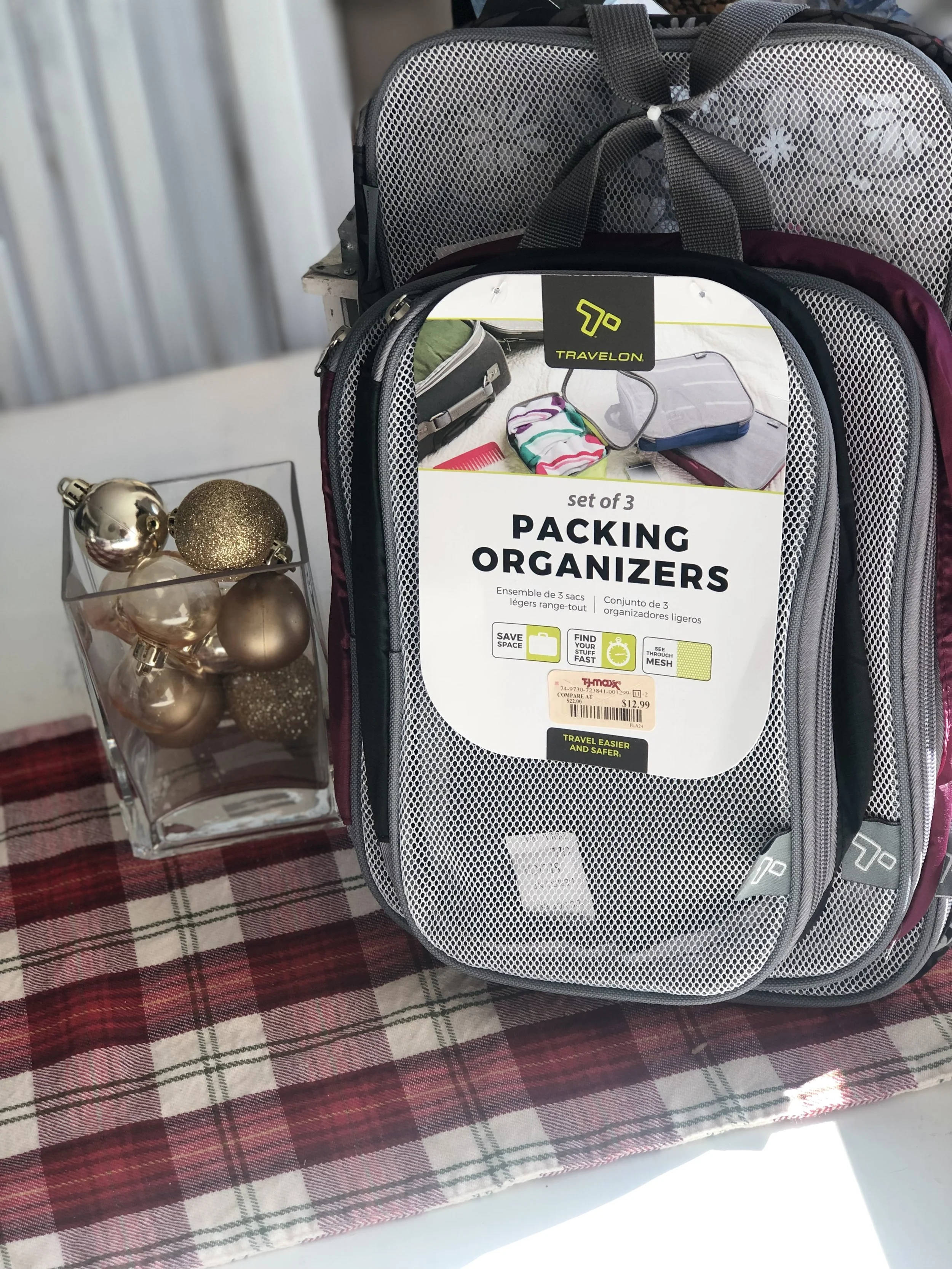 A great little gift for someone who travels and likes to keep things organized - Under $15 at Marshalls