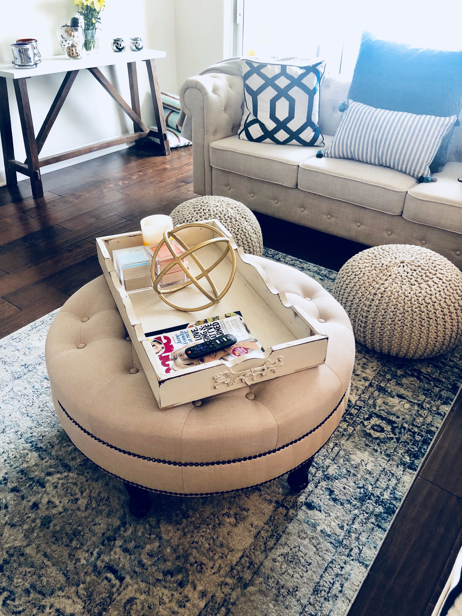 Our new living - Love Wayfair!