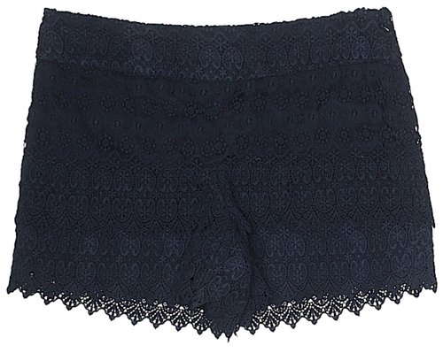 Navy lace shorts from ThredUp - LOVE this site!