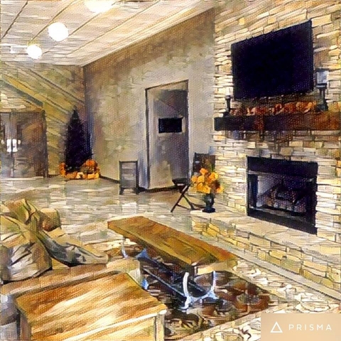 A Prisma rendering of our new lobby.