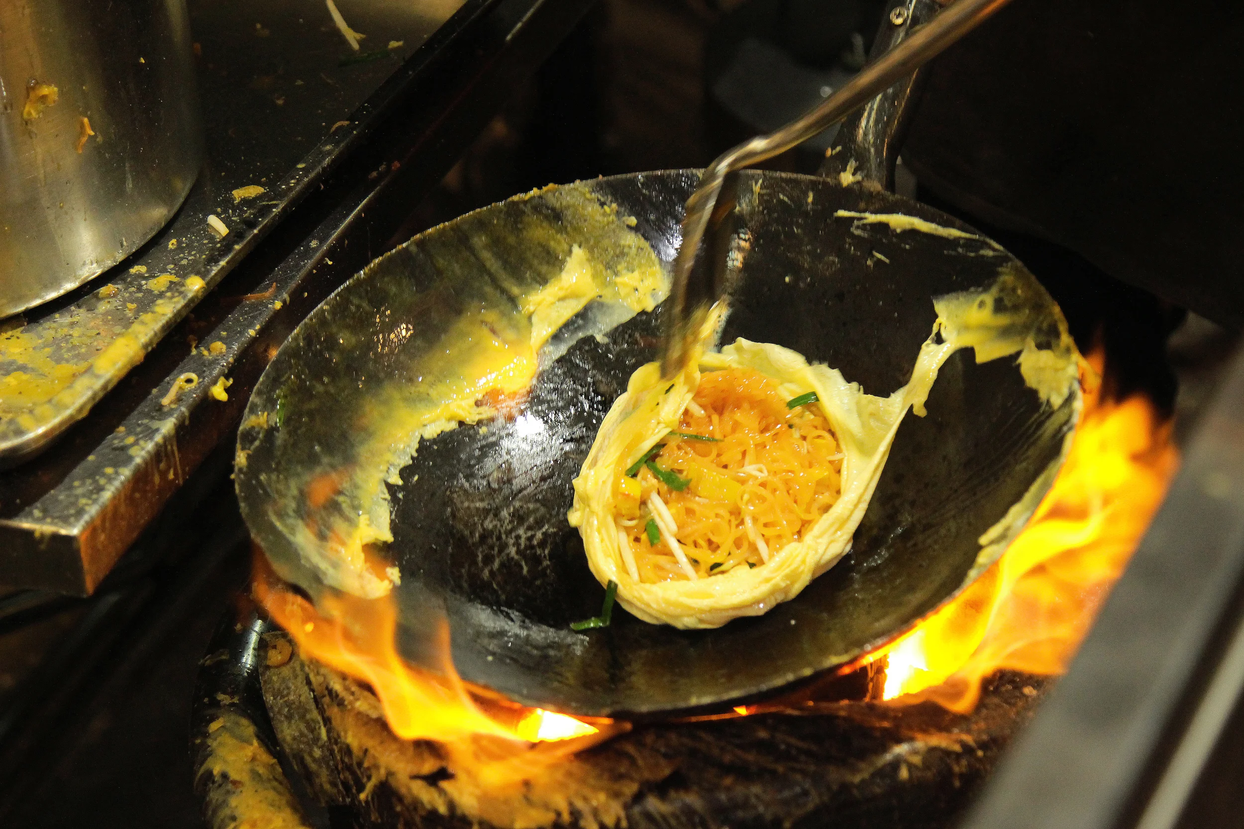 The early bird catches the noodle