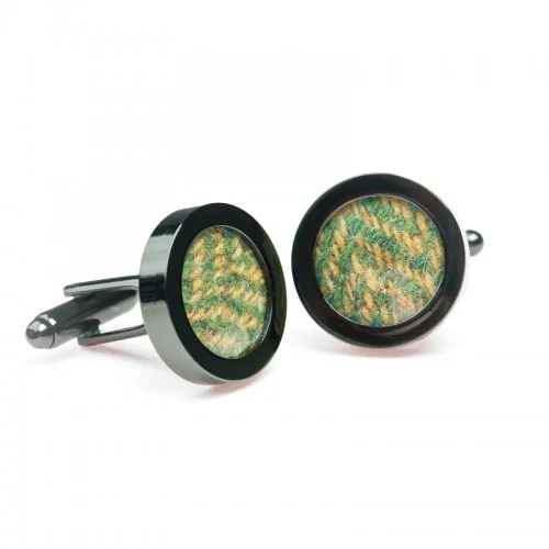 Orwell & Browne - Donegal Tweed Cufflinks - Made In Ireland