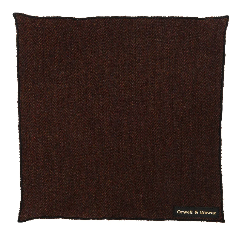 Orwell & Browne - Donegal Tweed Pocket Square - Made In Ireland